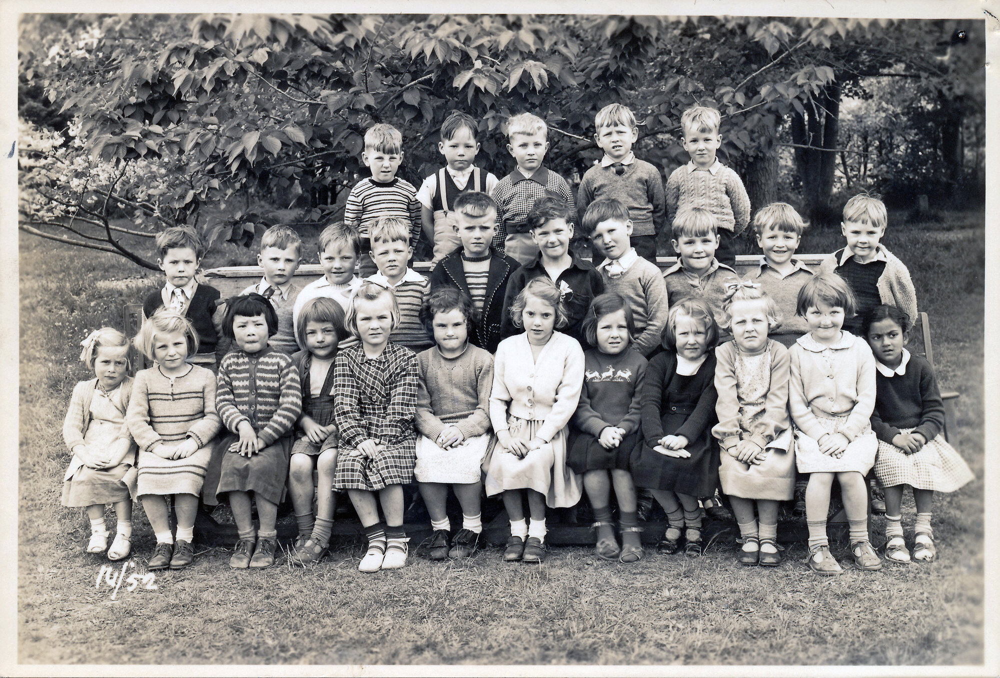 Upper Hutt School, unidentified class; 1952