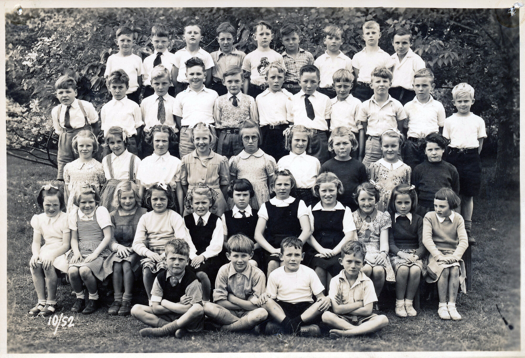 Upper Hutt School, unidentified class; 1952