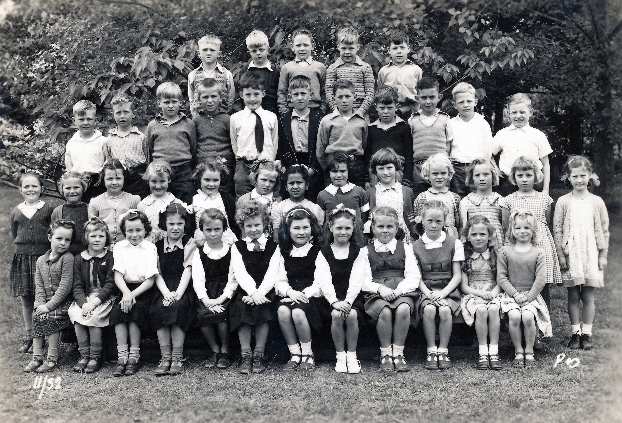 Upper Hutt School, unidentified primer class; 1952