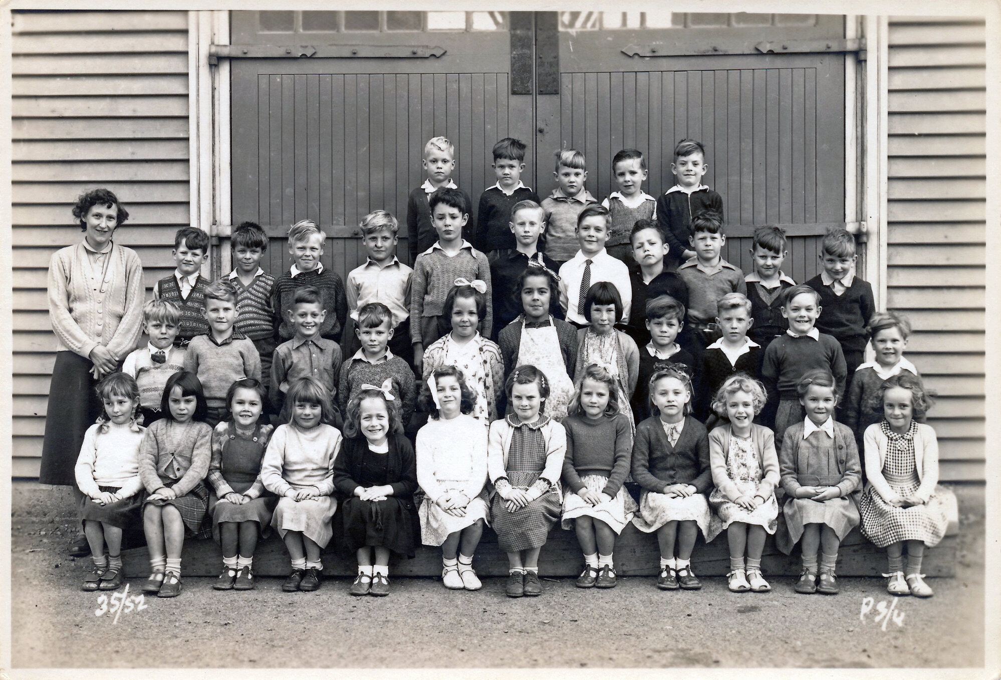 Upper Hutt School, Primer 3 and 4; 1952