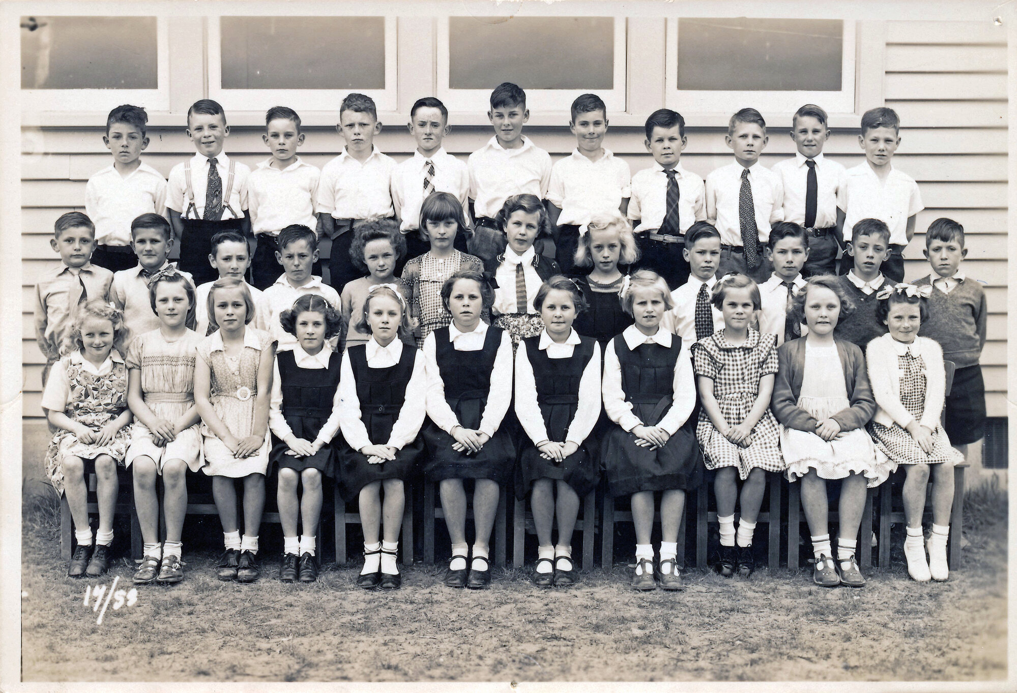 Upper Hutt School, unidentified class; 1952