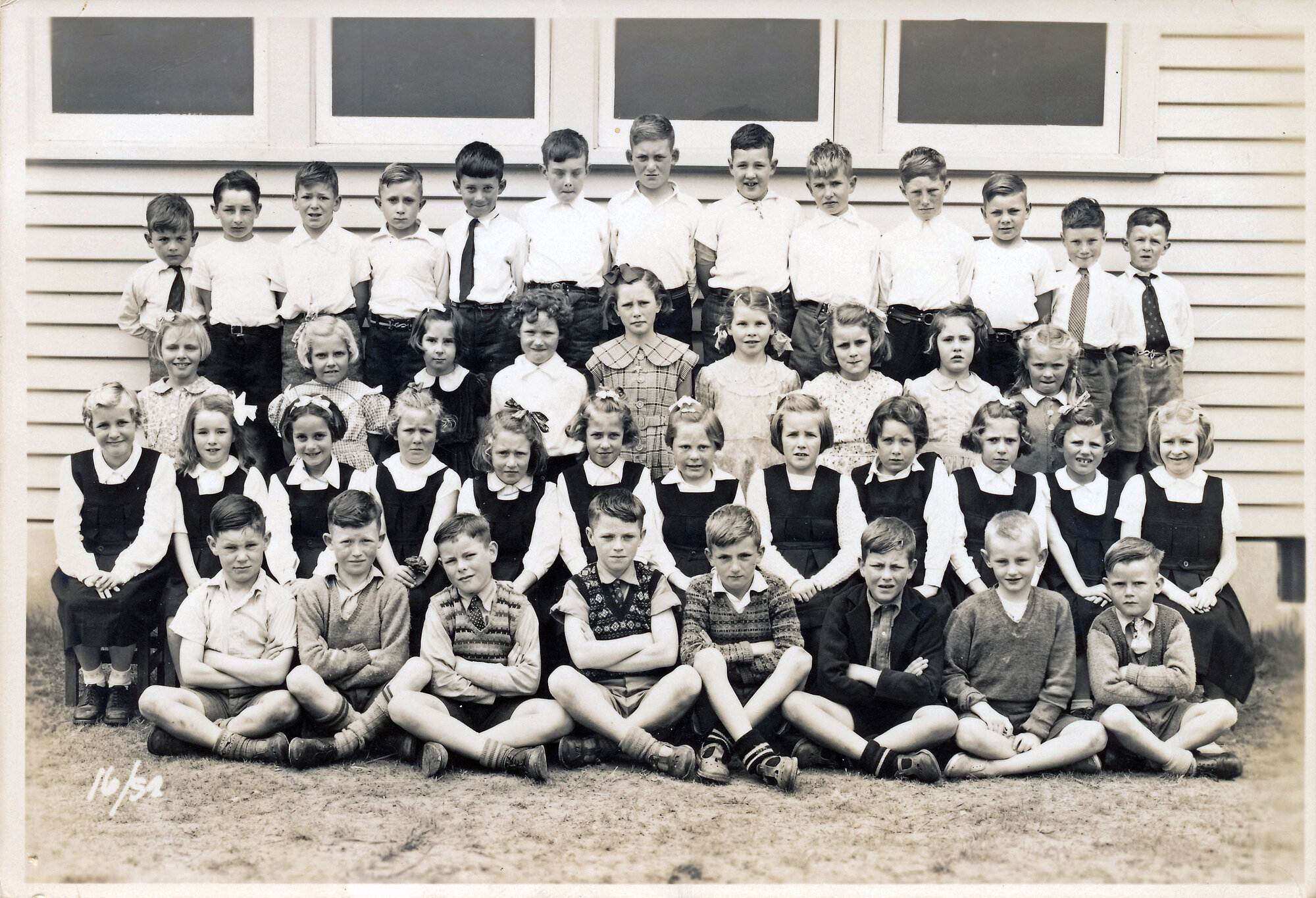 Upper Hutt School, Standard 1; 1952
