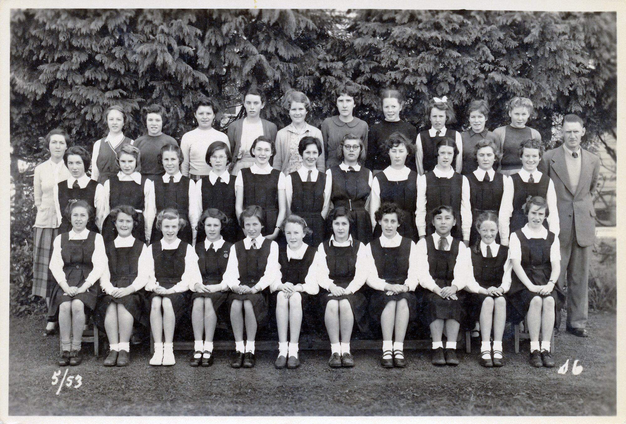 Upper Hutt School, Standard 6; 1953