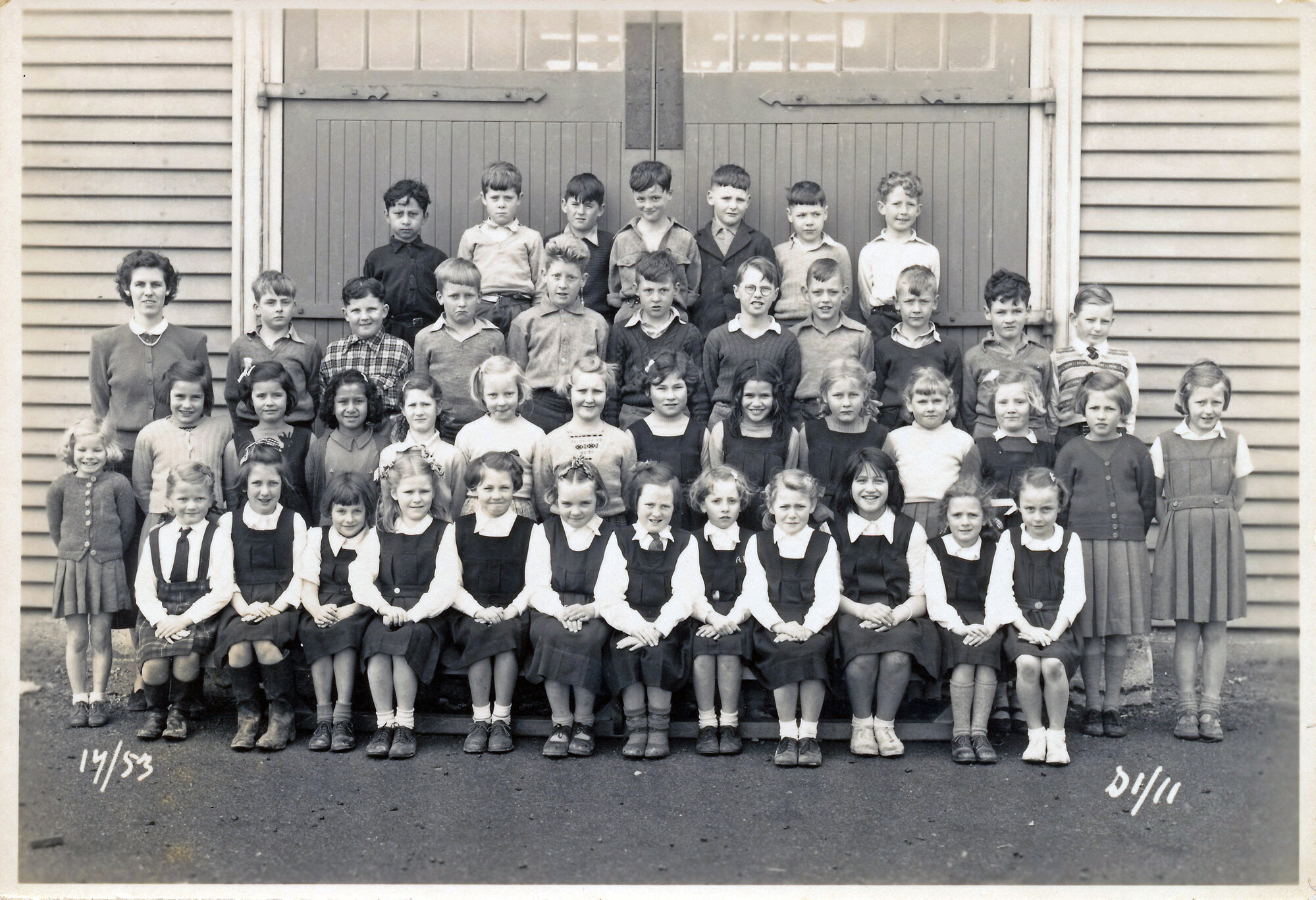 Upper Hutt School, Standard 1 and 2; 1953