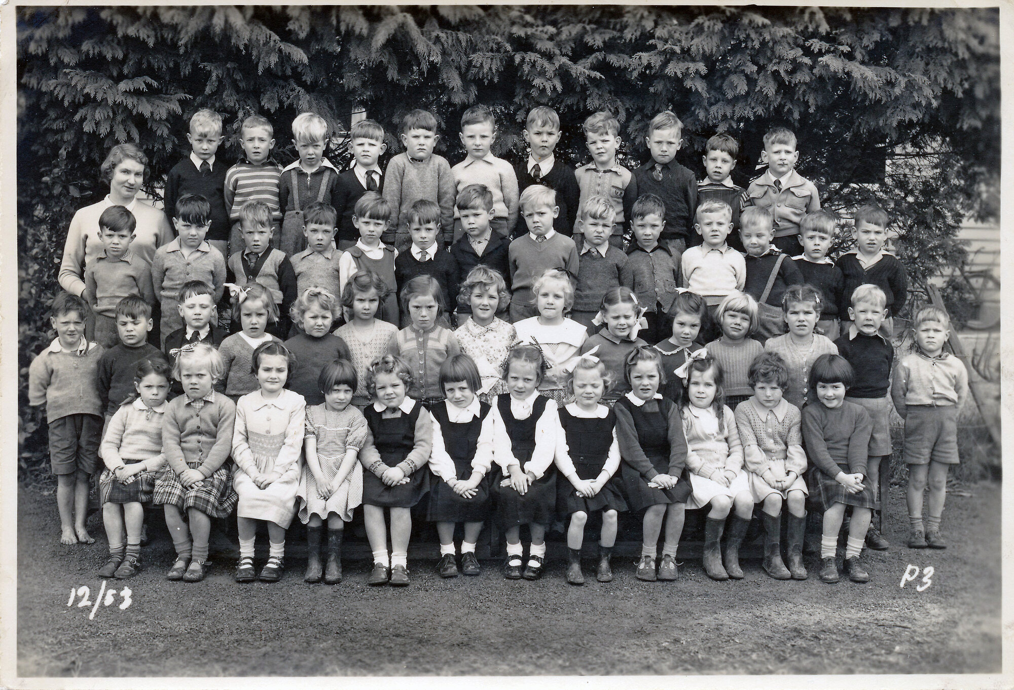 Upper Hutt School, Primer 3; 1953