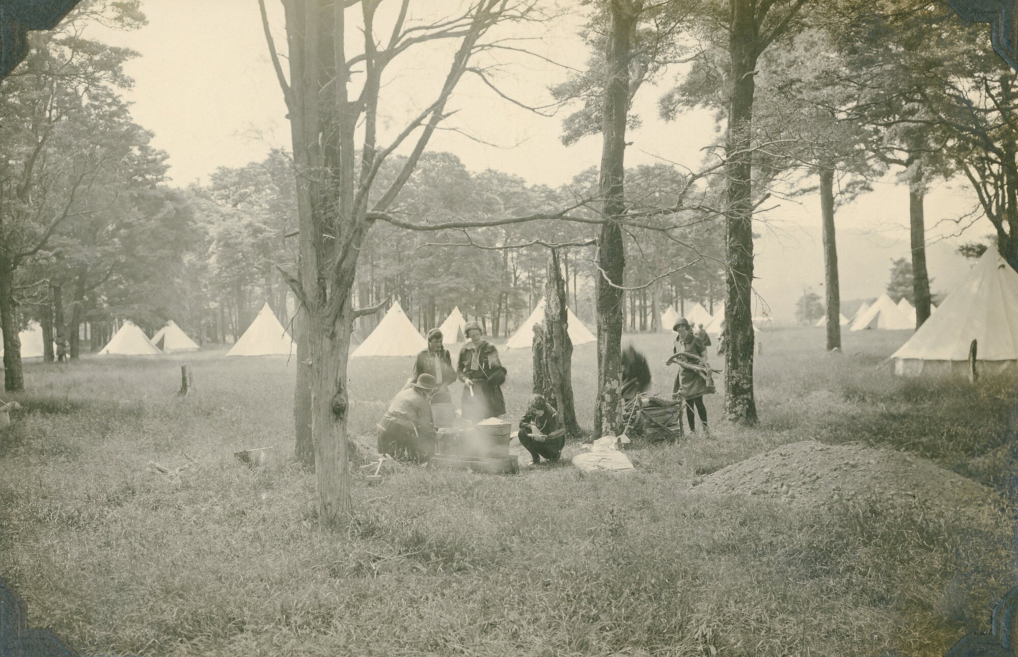 Girl Guide Dominion Camp; Trentham, Upper Hutt; 1930