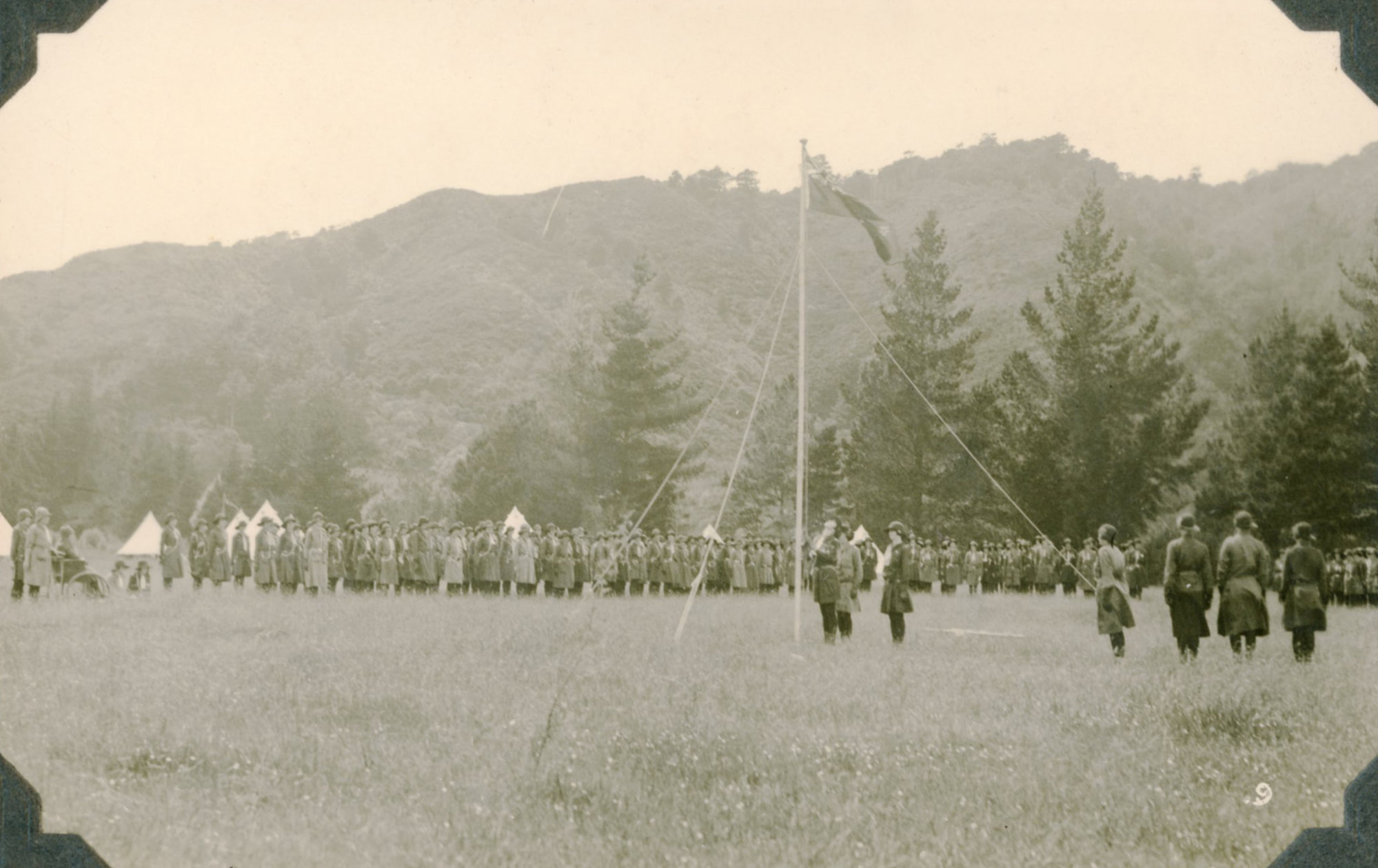 Girl Guide Dominion Camp; Trentham, Upper Hutt; 1930