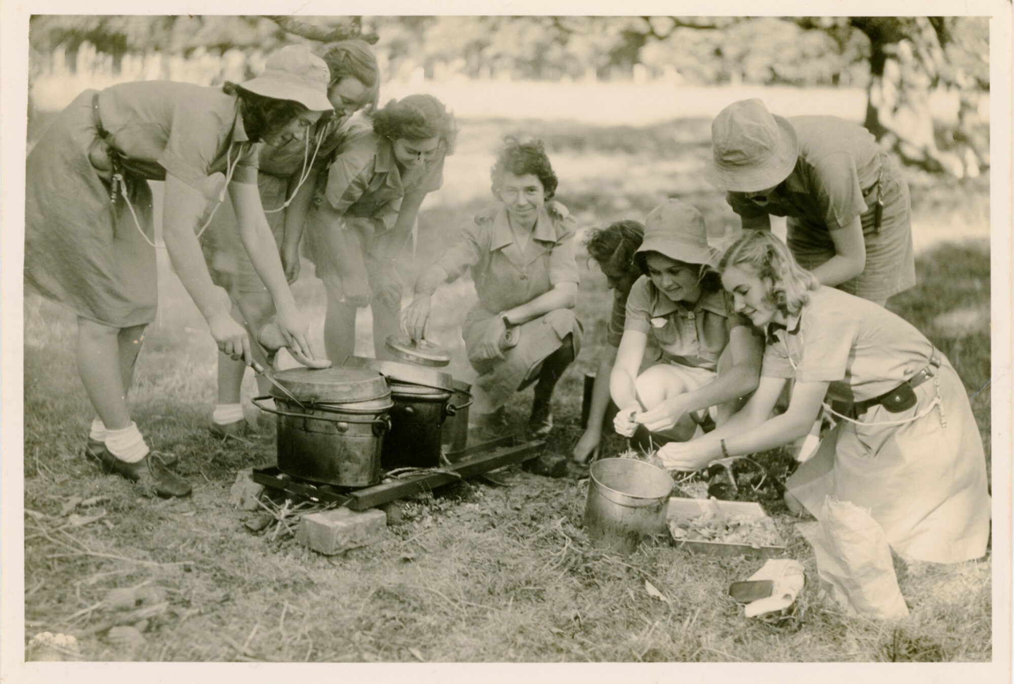 Girl Guide Dominion Camp; Trentham, Upper Hutt; 1930