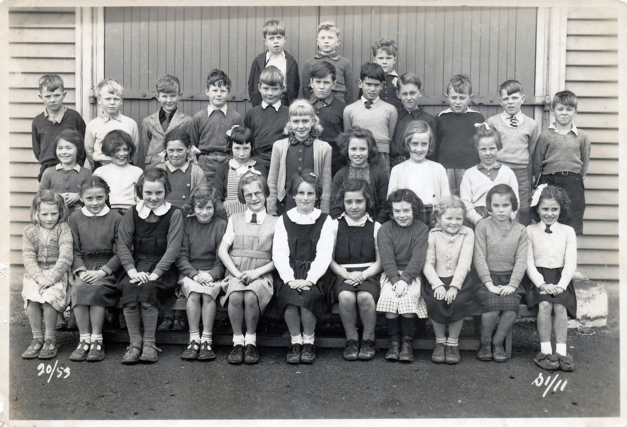 Upper Hutt School, Standard 1 and 2; 1953