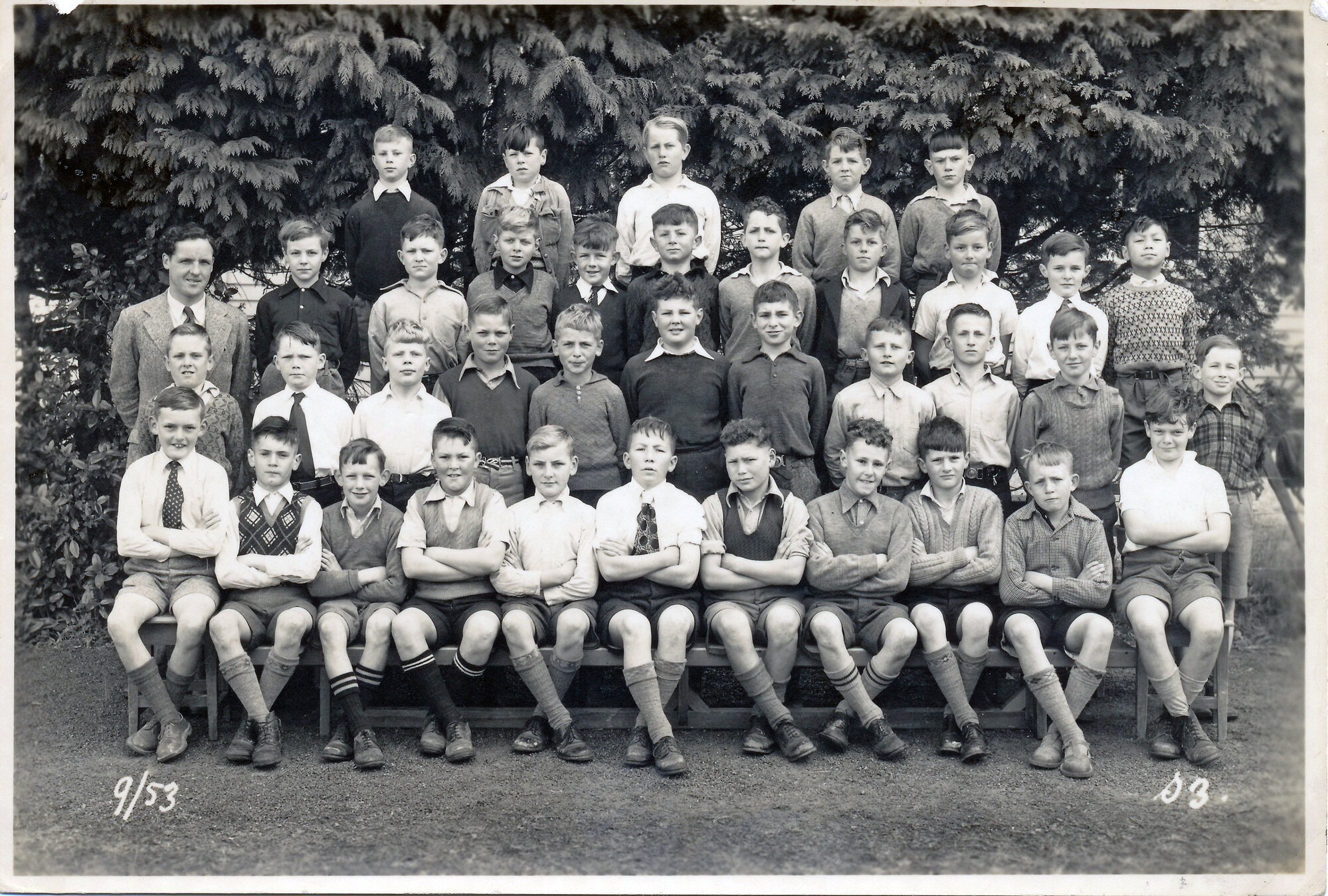 Upper Hutt School, Standard 3; 1953