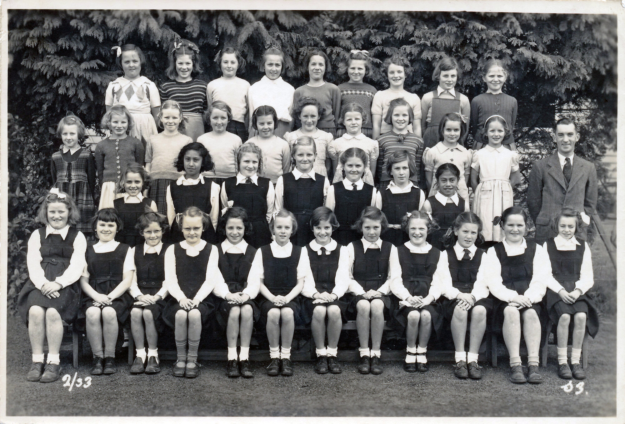 Upper Hutt School, Standard 3; 1953