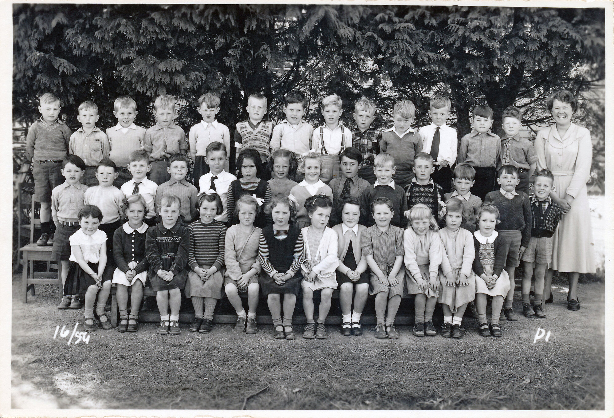 Upper Hutt School, Primer 1; 1954