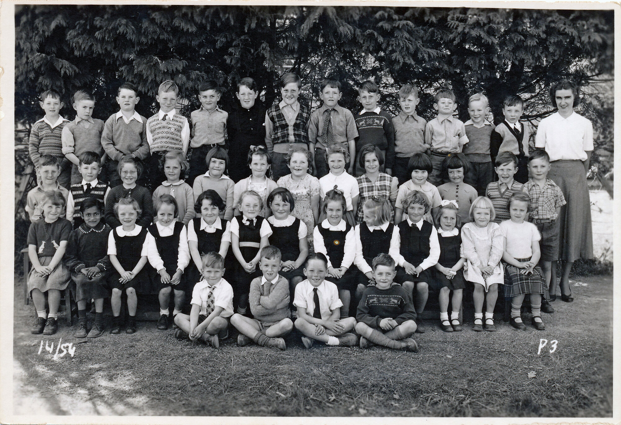 Upper Hutt School, Primer 3; 1954