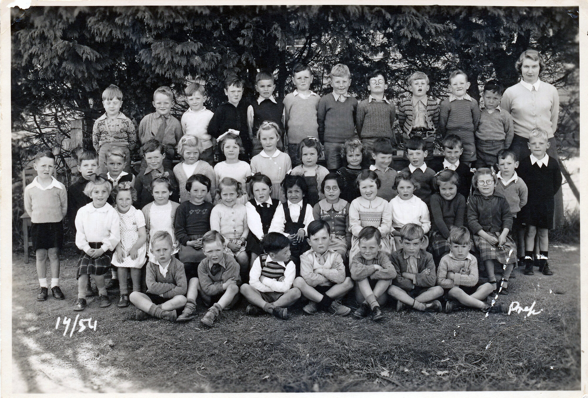 Upper Hutt School, Primer 4(?); 1954