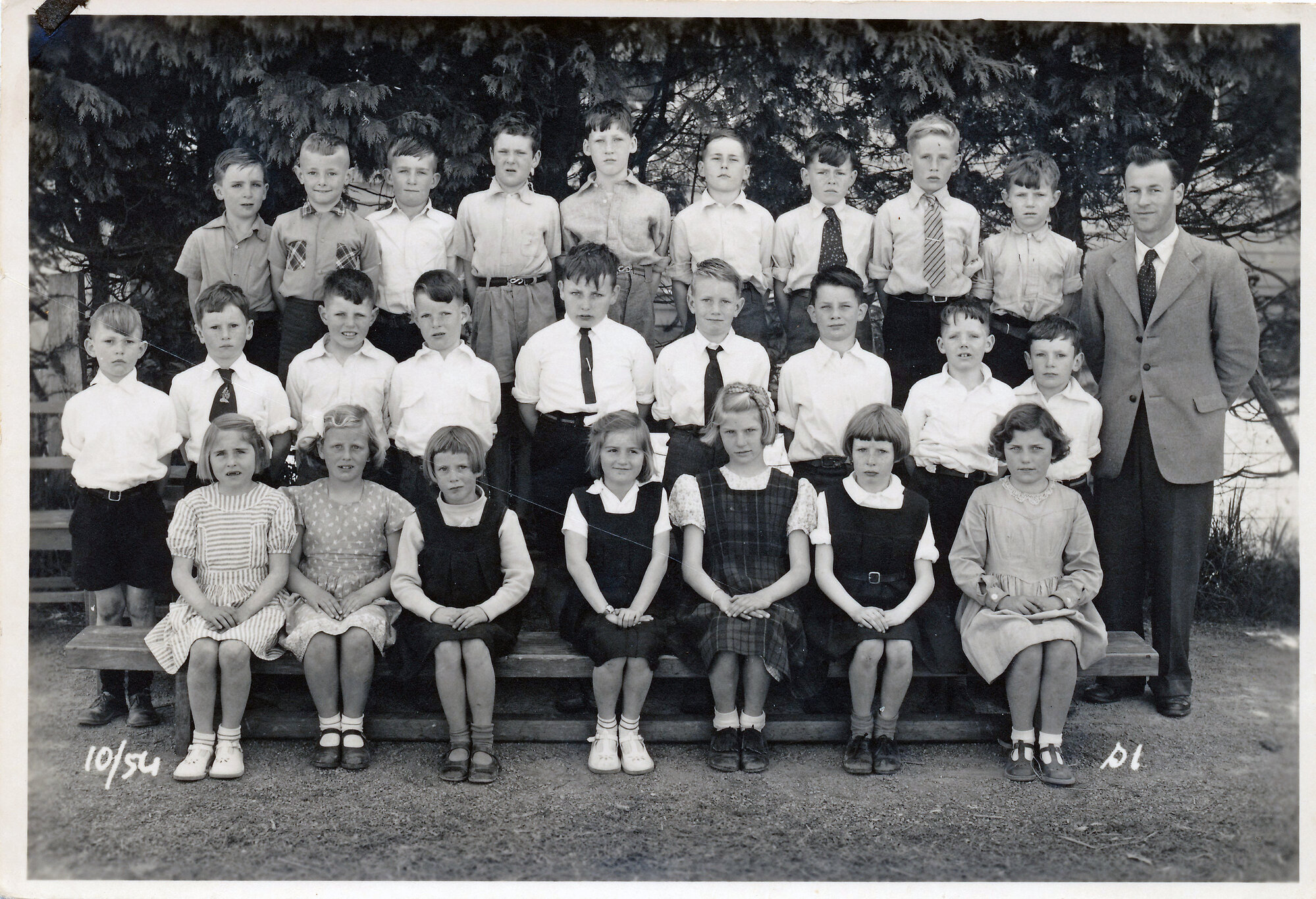 Upper Hutt School, Standard 1; 1954