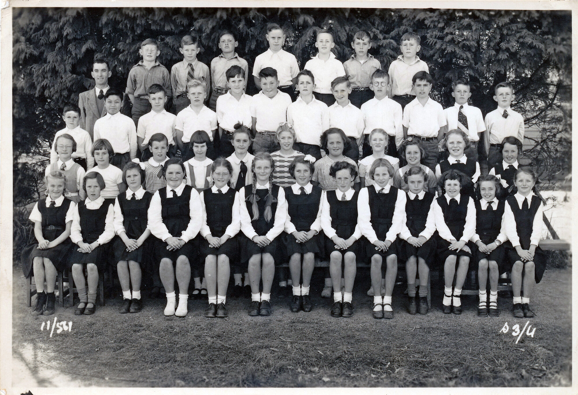 Upper Hutt School, Standard 3 and 4; 1954