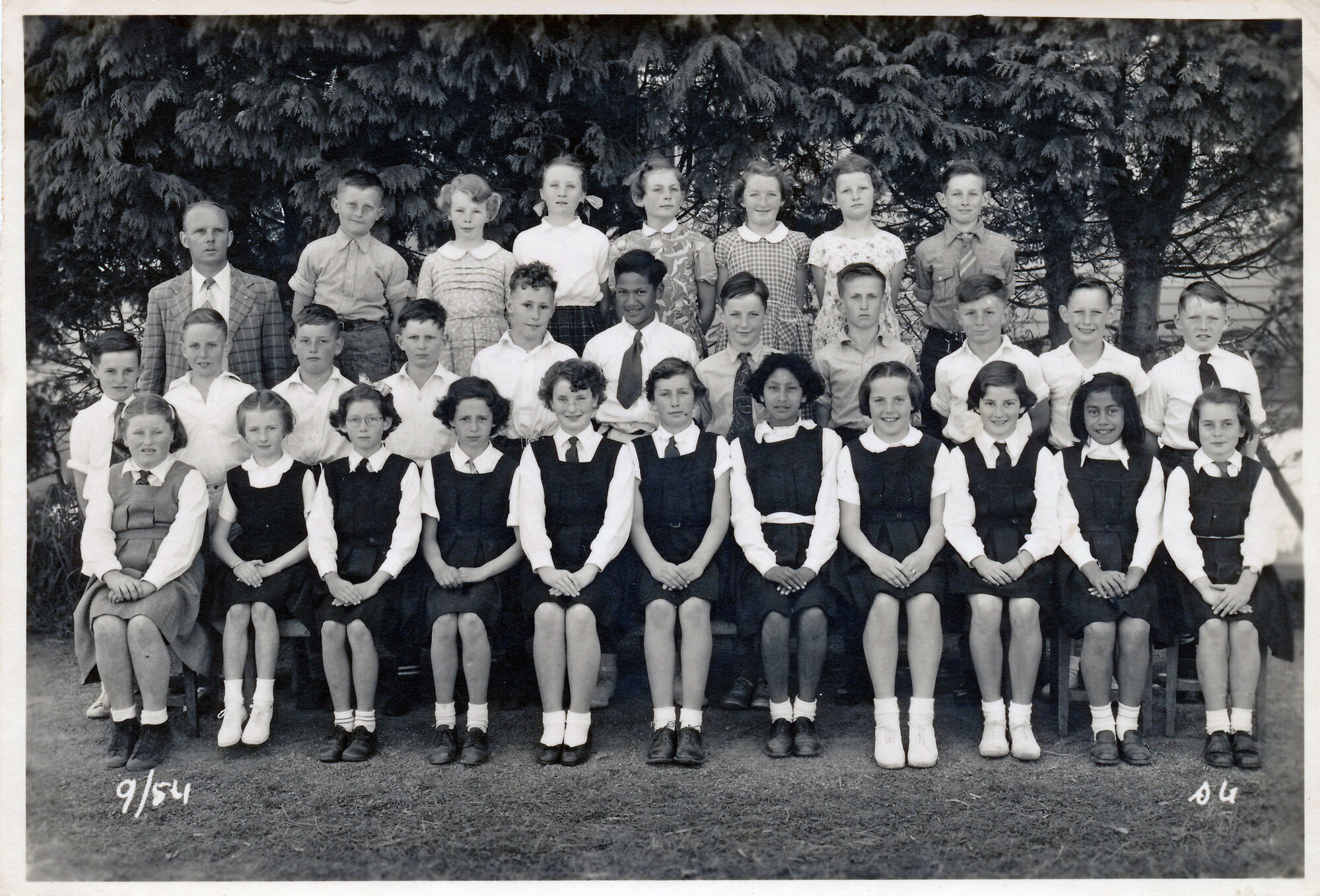 Upper Hutt School, Standard 4; 1954
