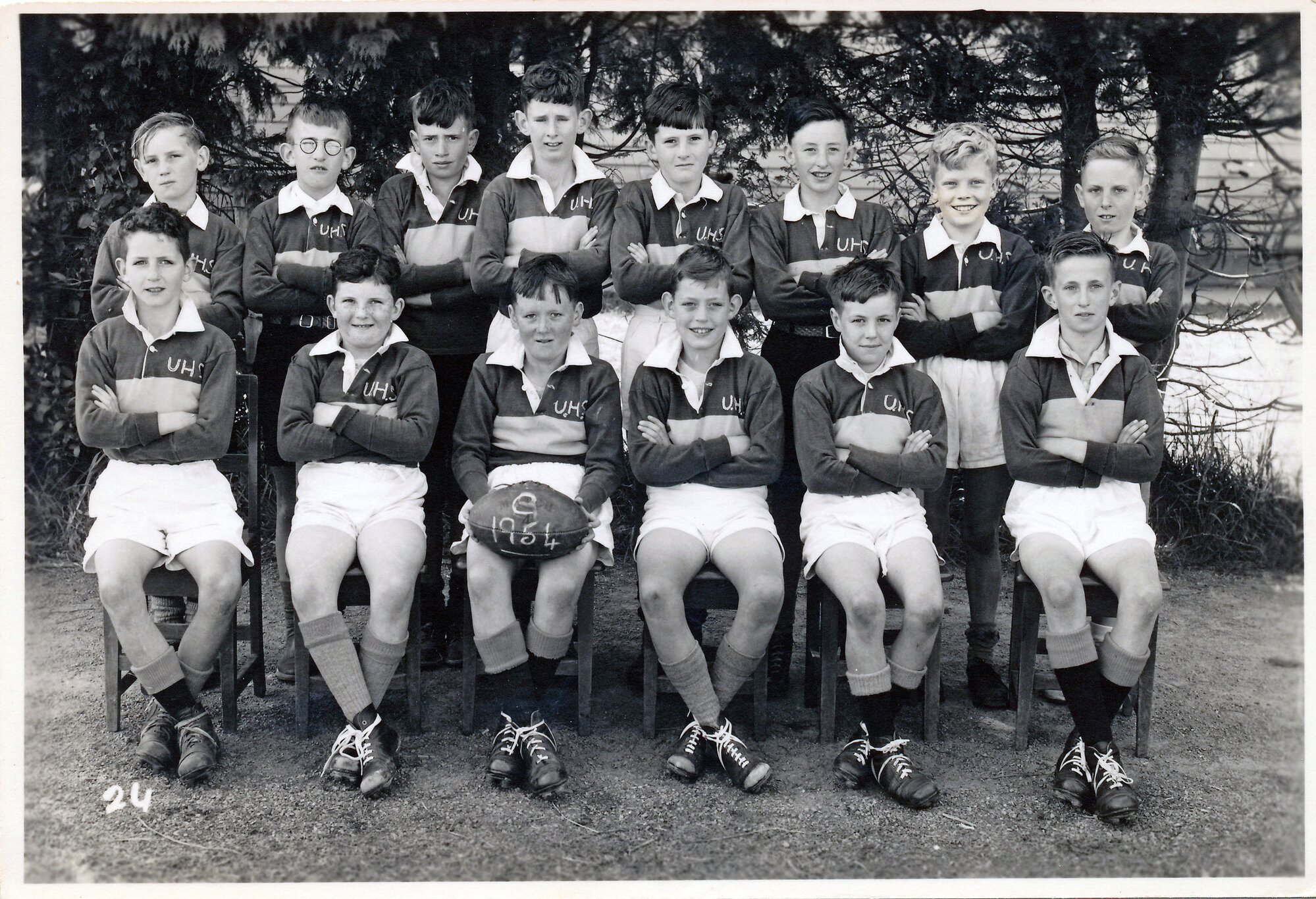 Upper Hutt School, Rugby Team C; 1954