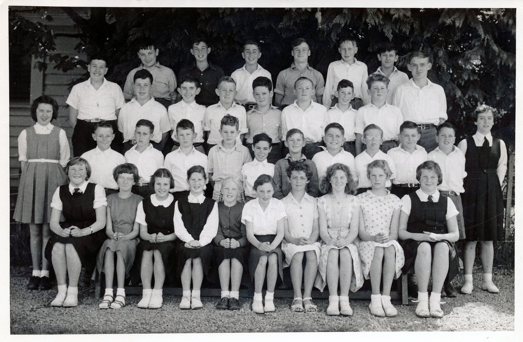 Upper Hutt School, unidentified class; 1954/1955
