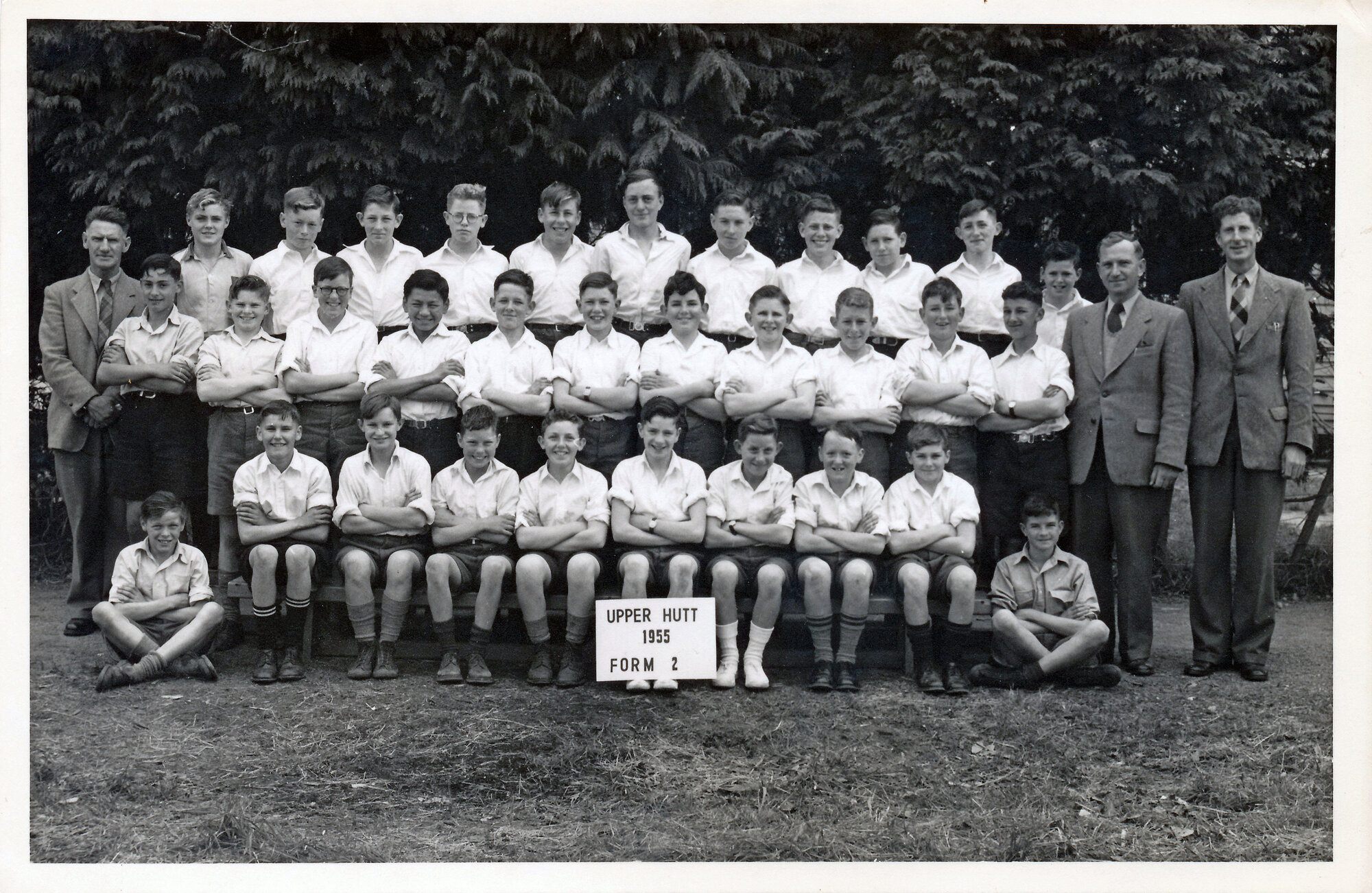 Upper Hutt School, Form 2; 1955