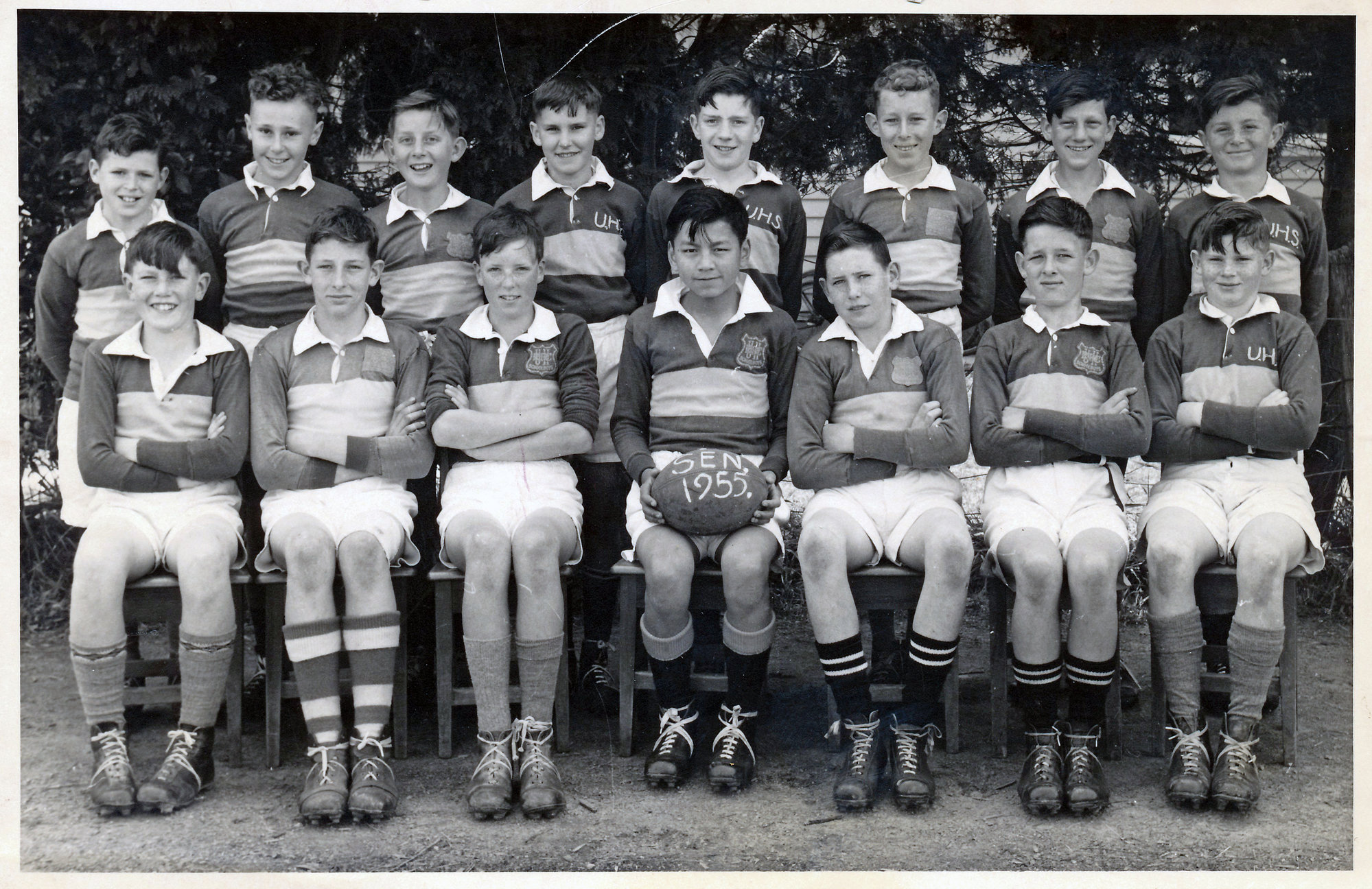 Upper Hutt School, Rugby Seniors; 1955
