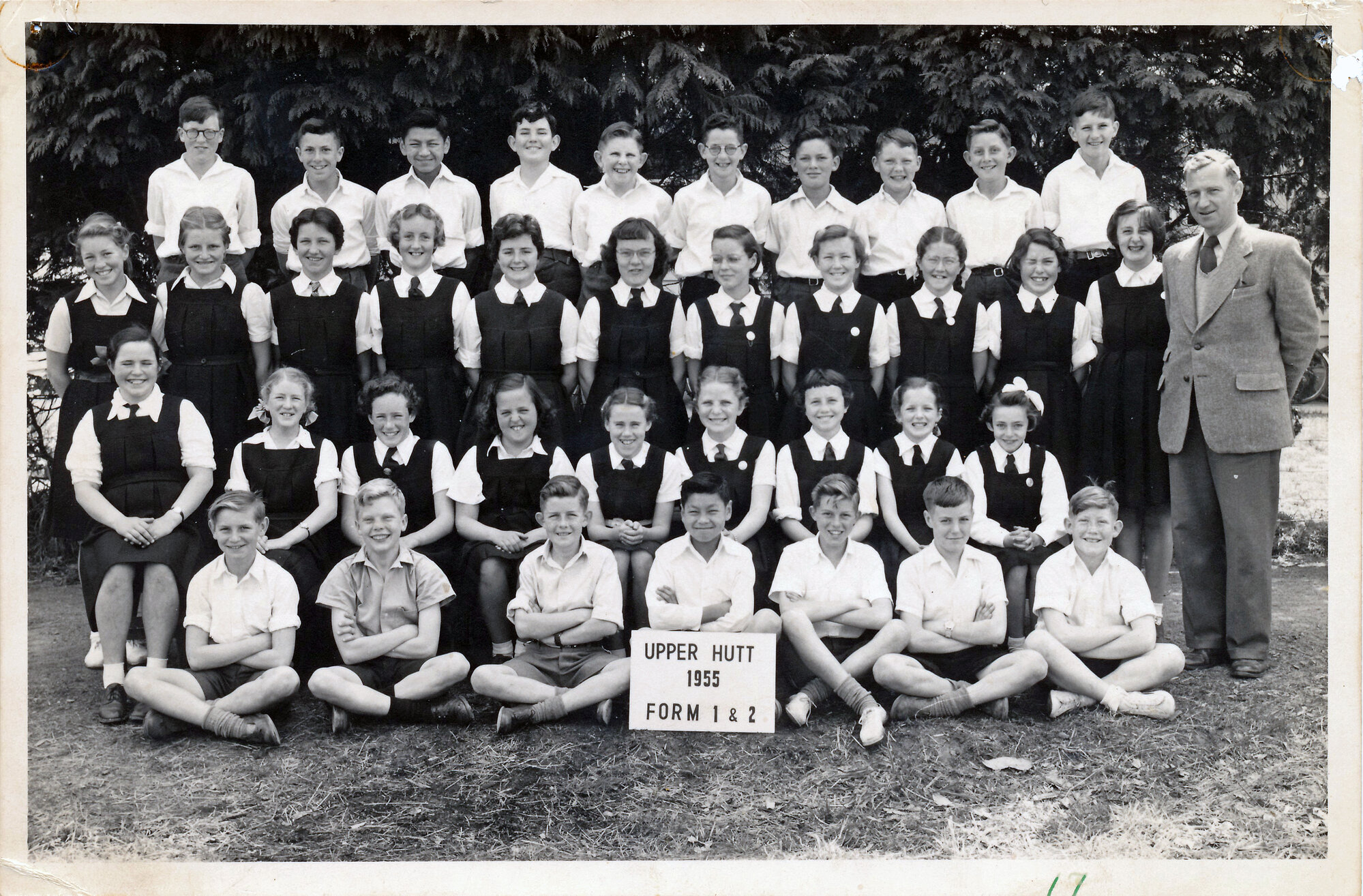 Upper Hutt School, Form 1 and 2; 1955