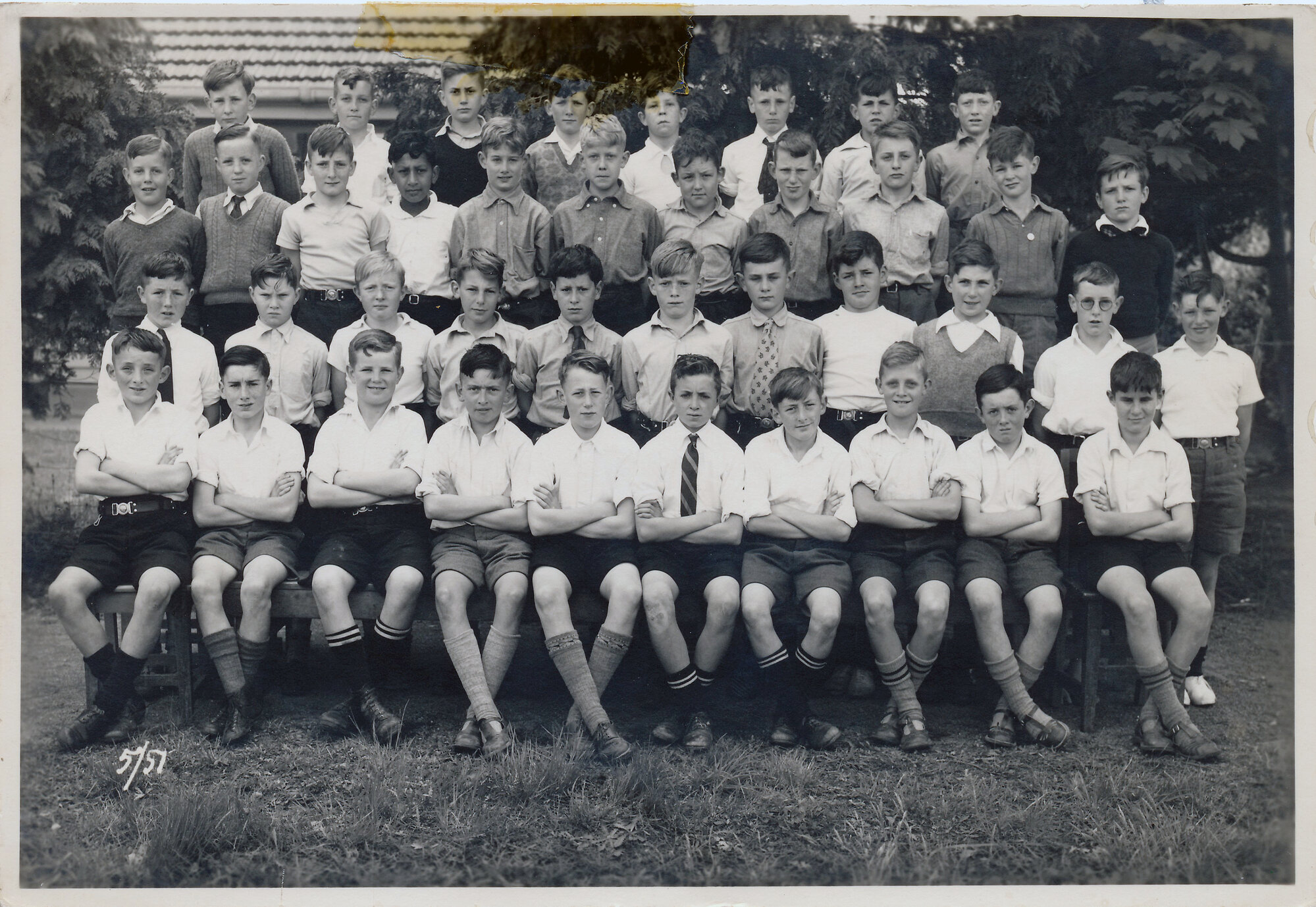 Upper Hutt School, unidentified class; 1957