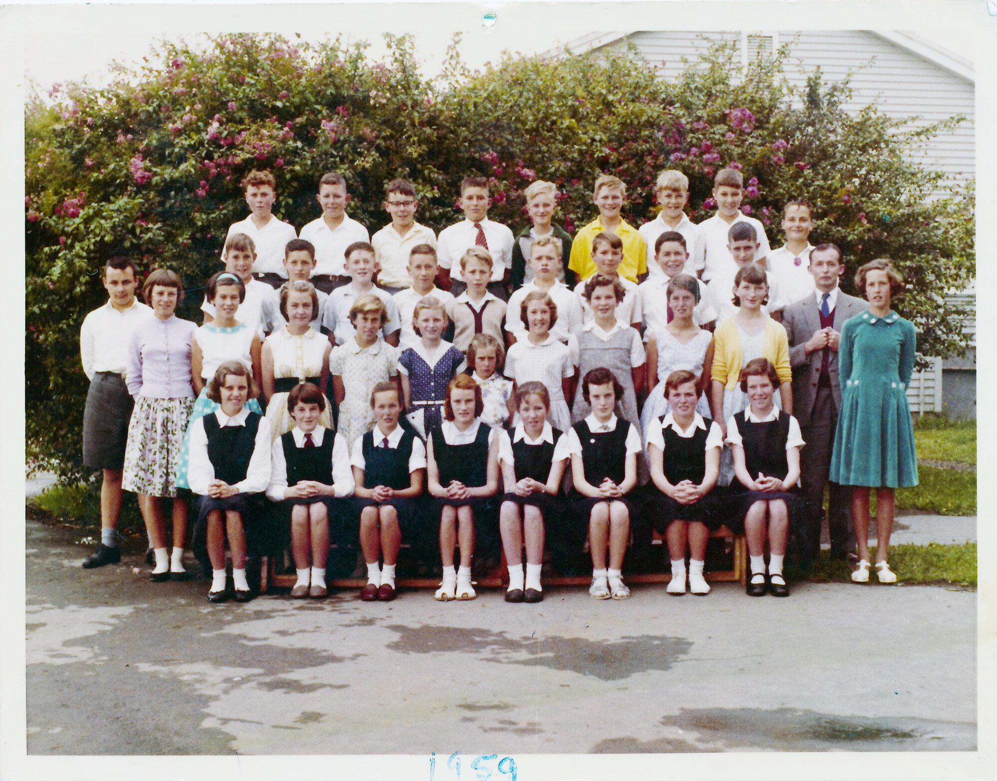 Upper Hutt School, unidentified class; 1959