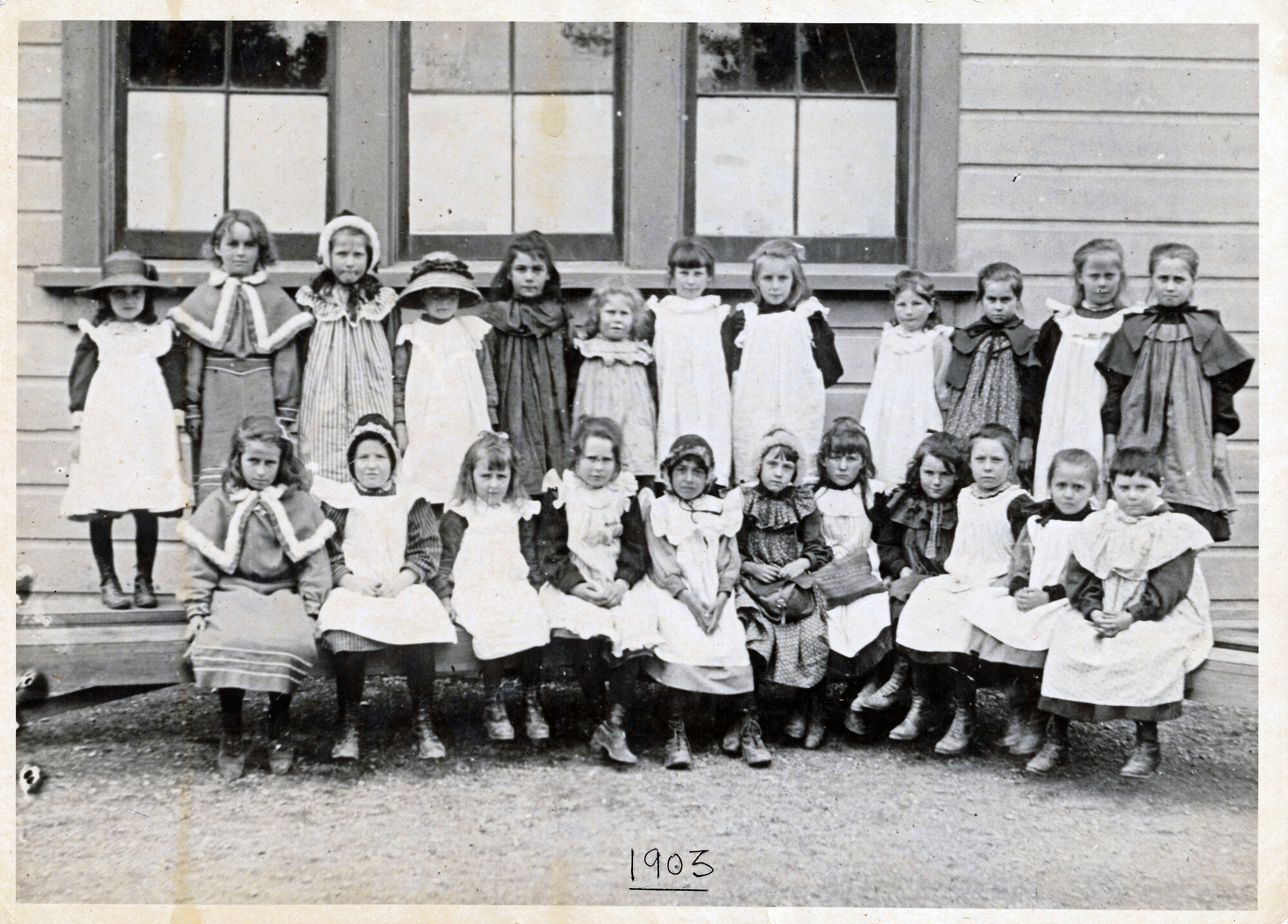 Upper Hutt School, unidentified class; 1903