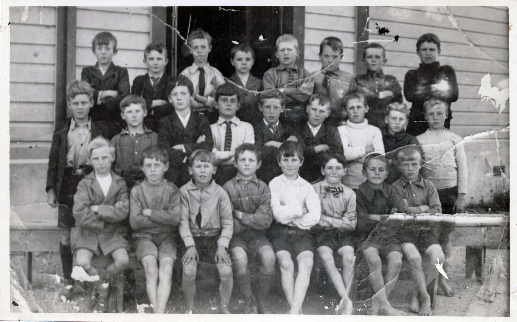 Upper Hutt School, unidentified class; c.1900