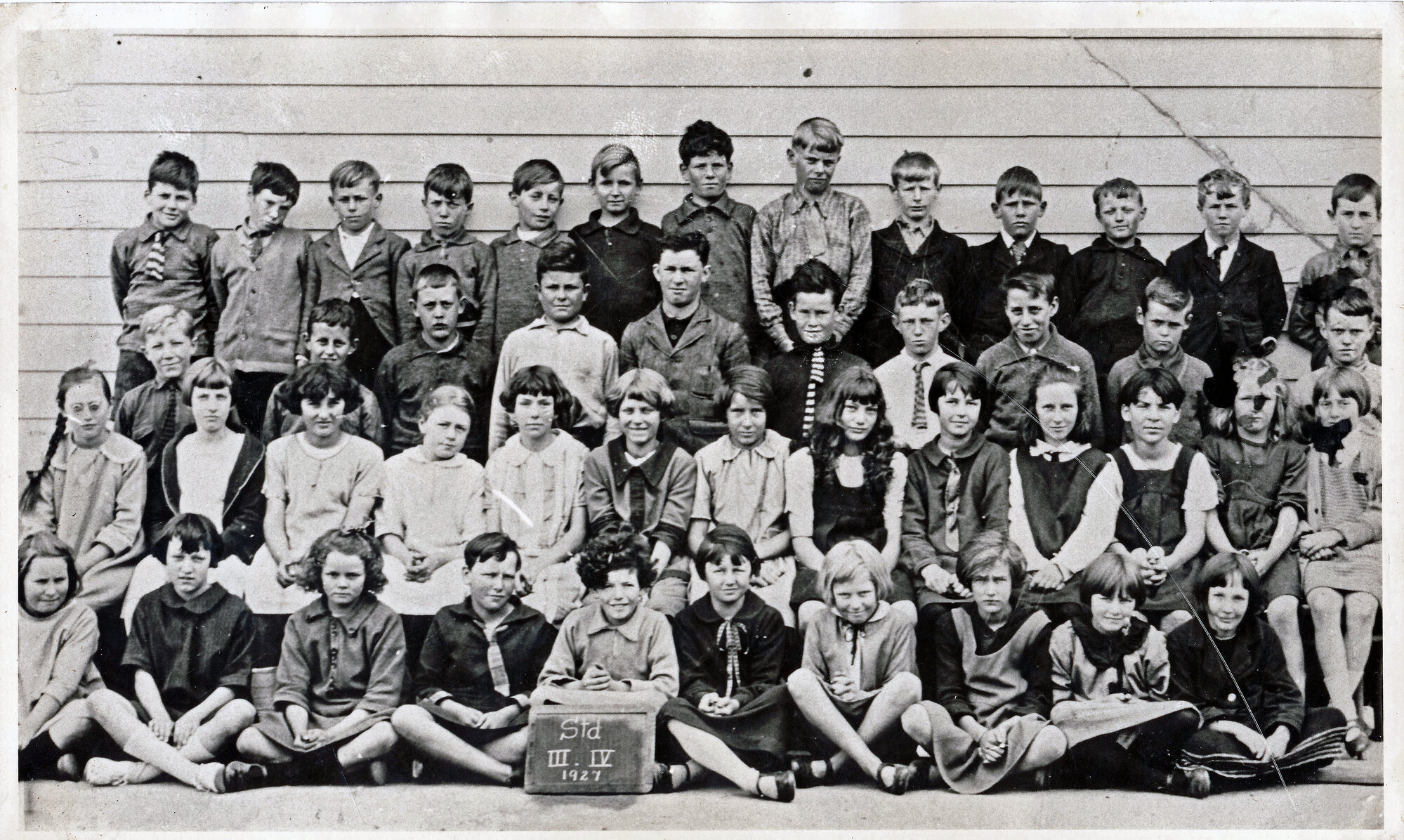 Upper Hutt School, Standard 3 and 4; 1927