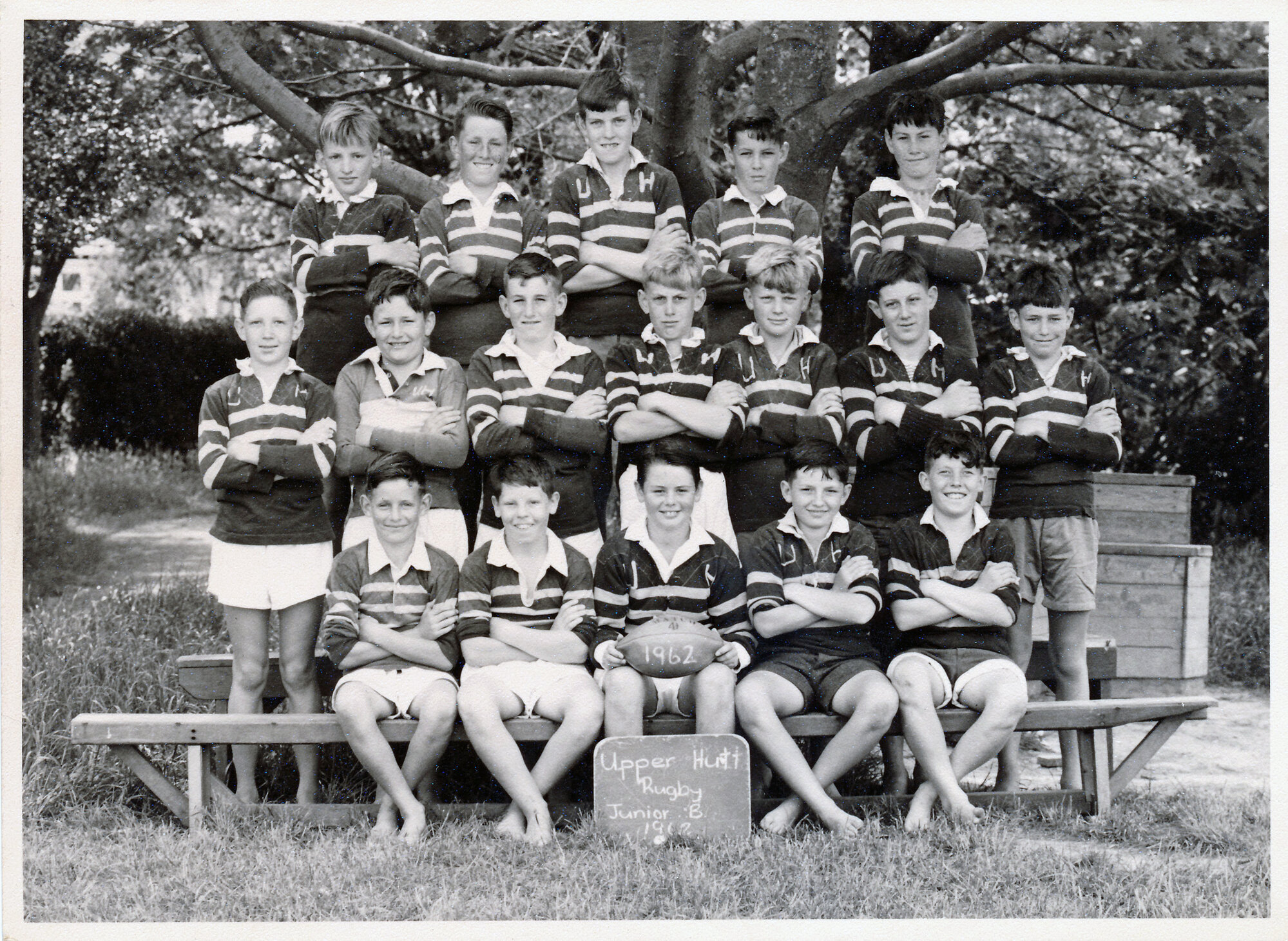 Upper Hutt School, Rugby Juniors Team B; 1962