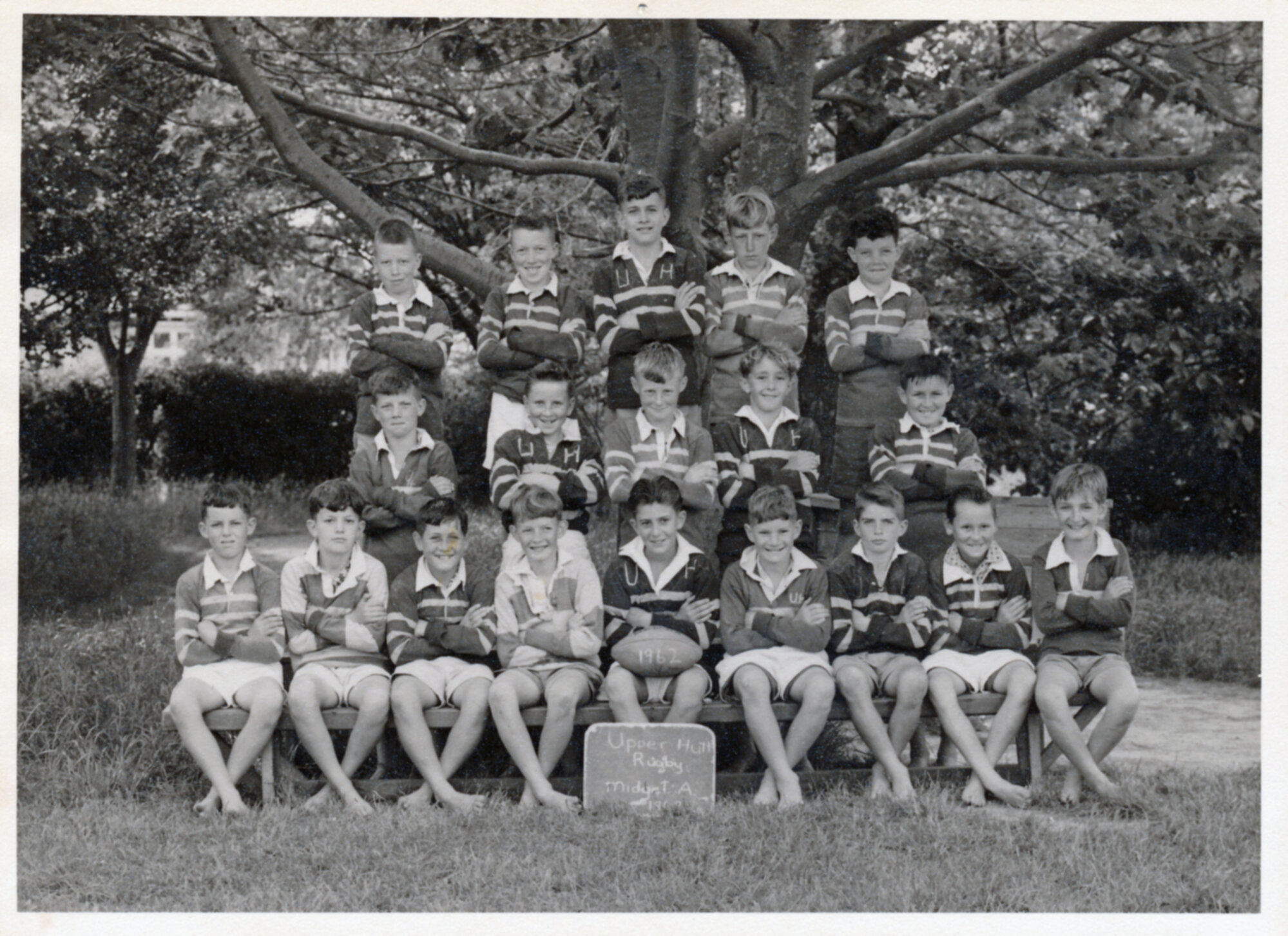 Upper Hutt School, Rugby Midgets Team A; 1962
