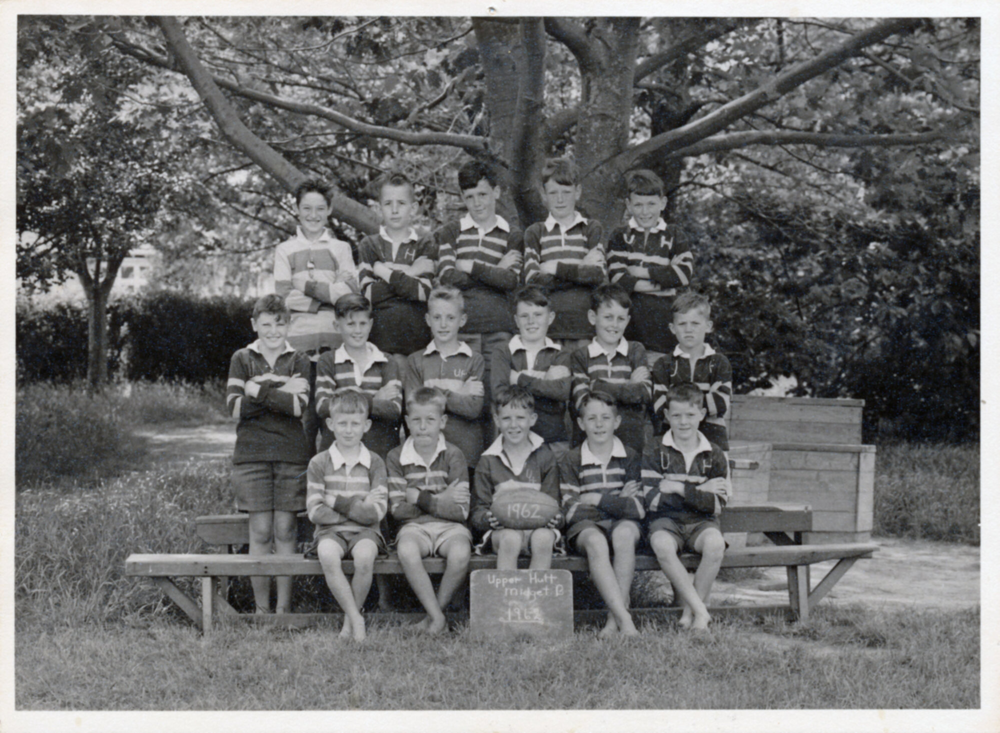 Upper Hutt School, Rugby Midgets Team B; 1962