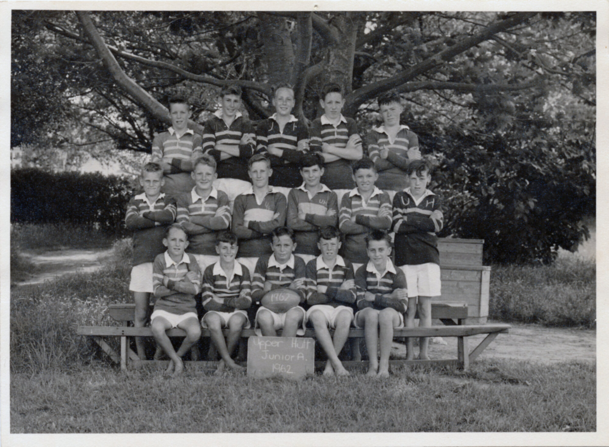 Upper Hutt School, Rugby Juniors Team A; 1962