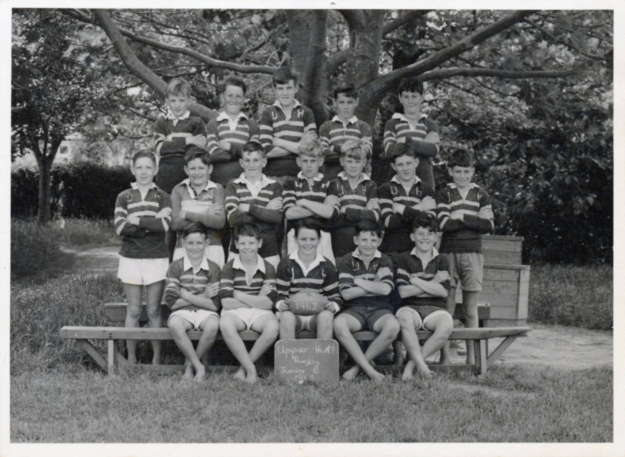Upper Hutt School, Rugby Juniors Team B; 1962