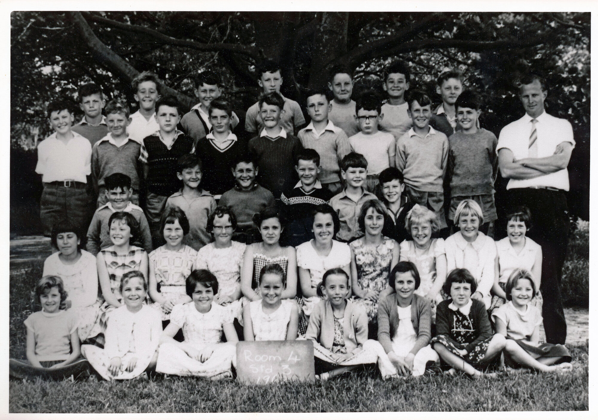 Upper Hutt School, Room 4, Standard 3; 1962