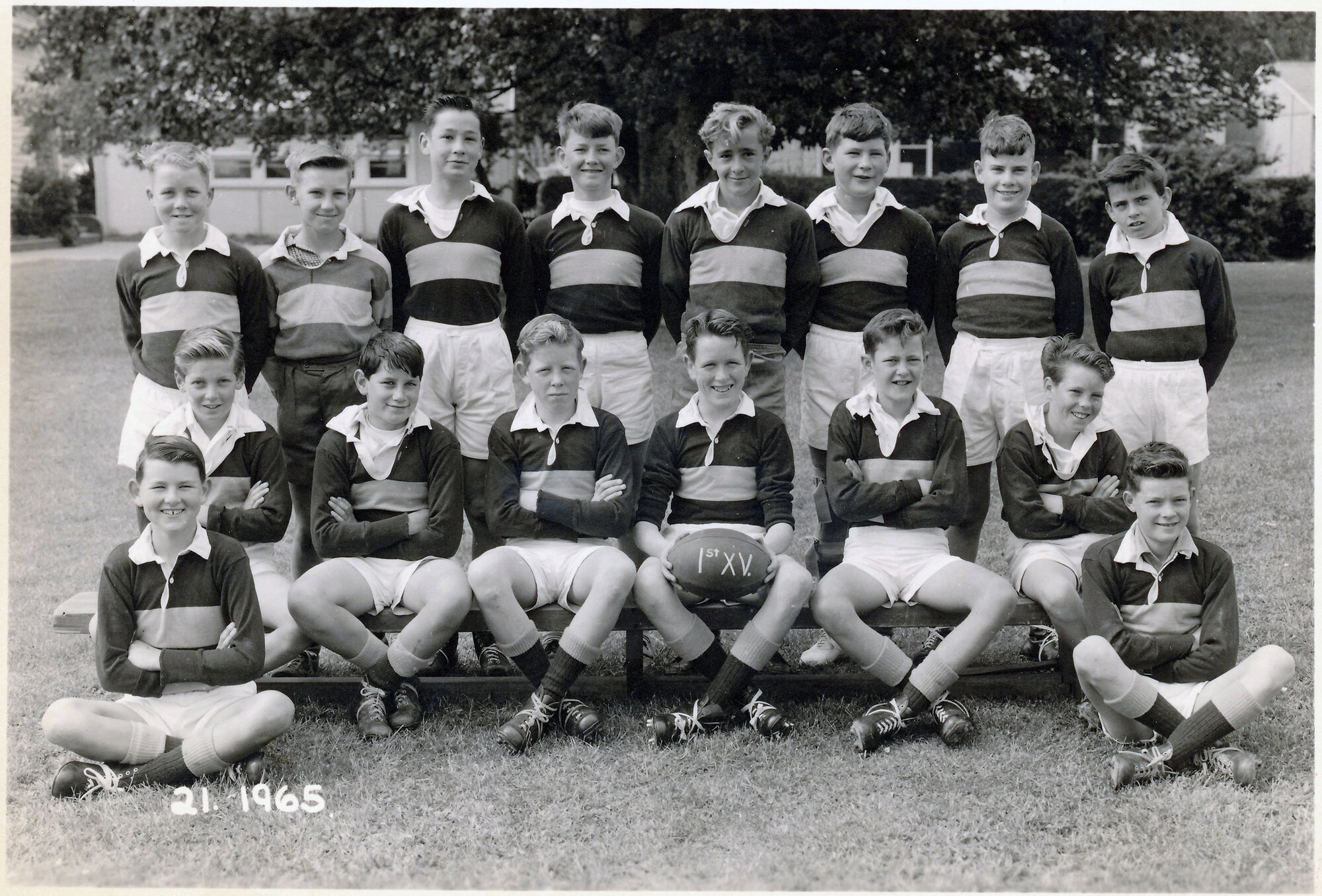 Upper Hutt School, Rugby 1st XV; 1965