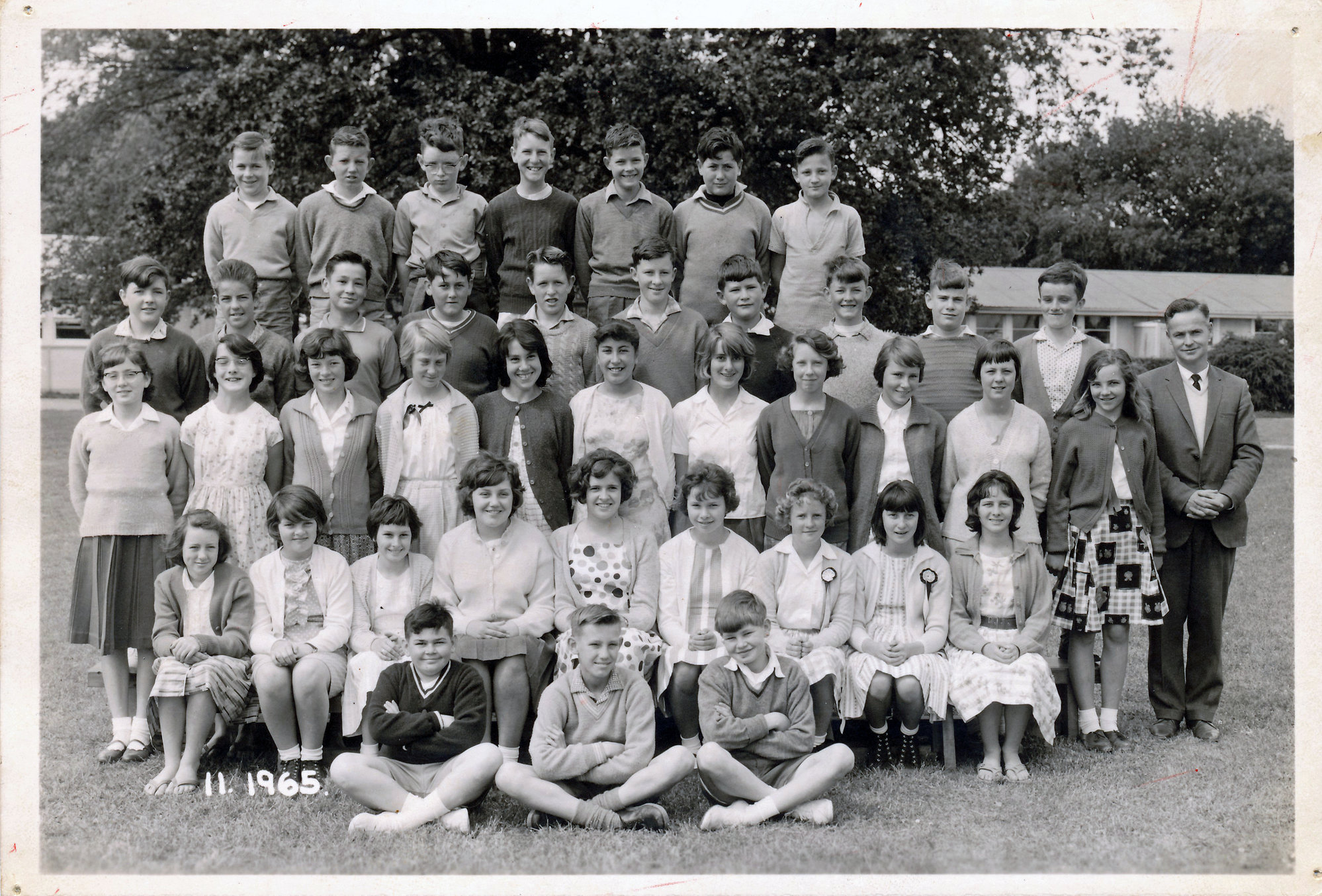 Upper Hutt School, unidentified class; 1965
