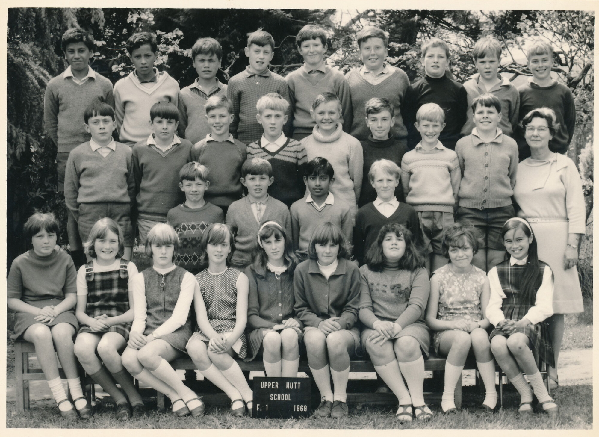 Upper Hutt School, Form 1; 1969