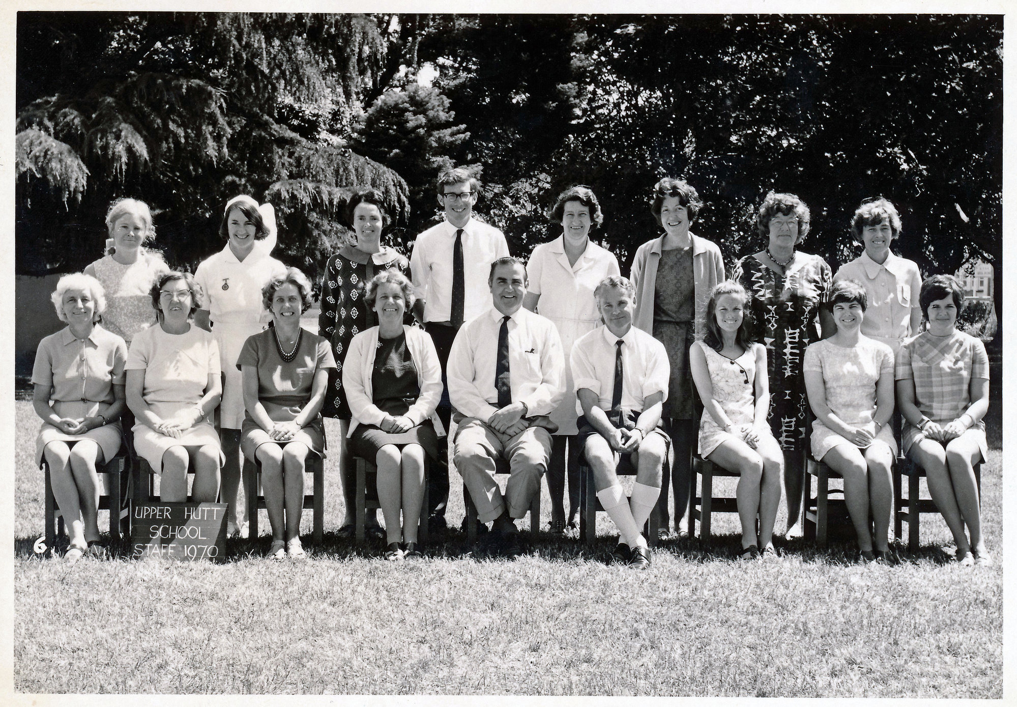 Upper Hutt School, Staff; 1970