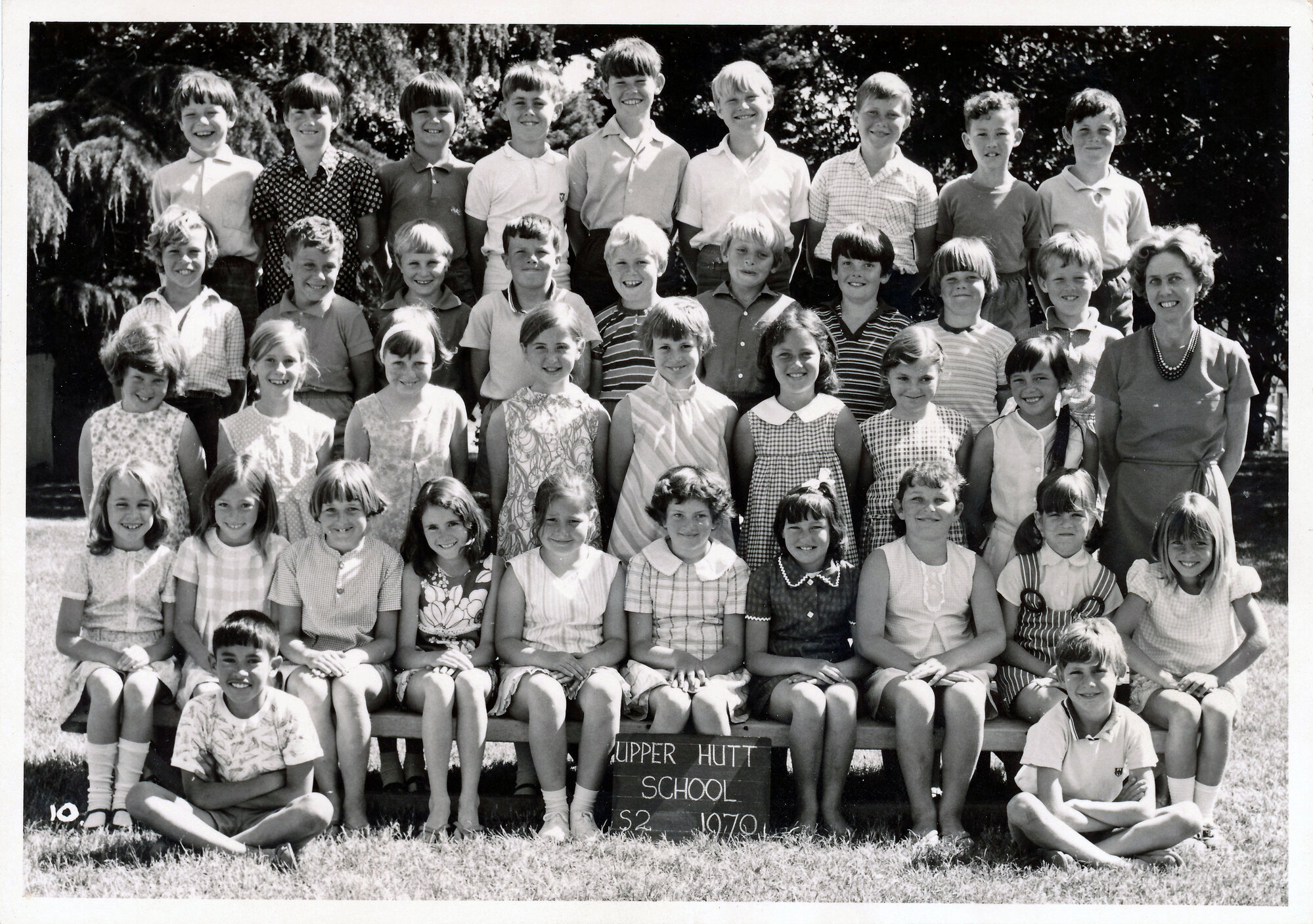 Upper Hutt School, Standard 2; 1970