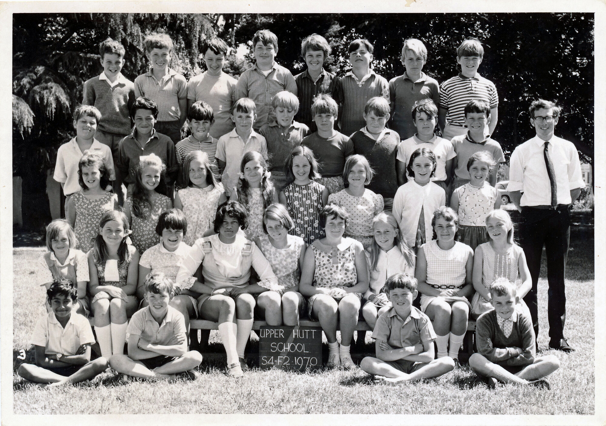 Upper Hutt School, Standard 4 and Form 1 and 2; 1970