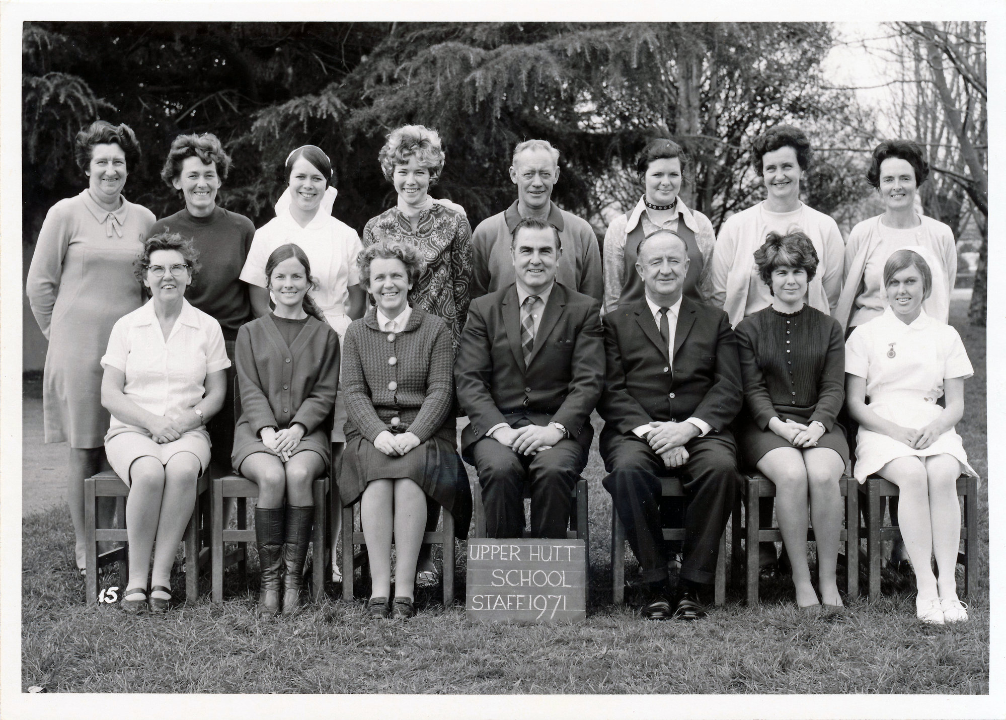 Upper Hutt School, Staff; 1971