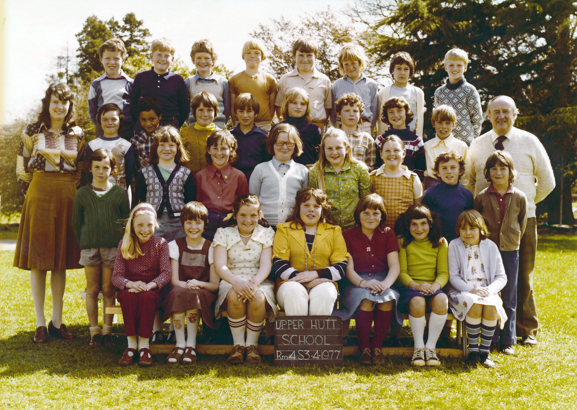 Upper Hutt School, Room 4, Standard 3 and 4; 1977