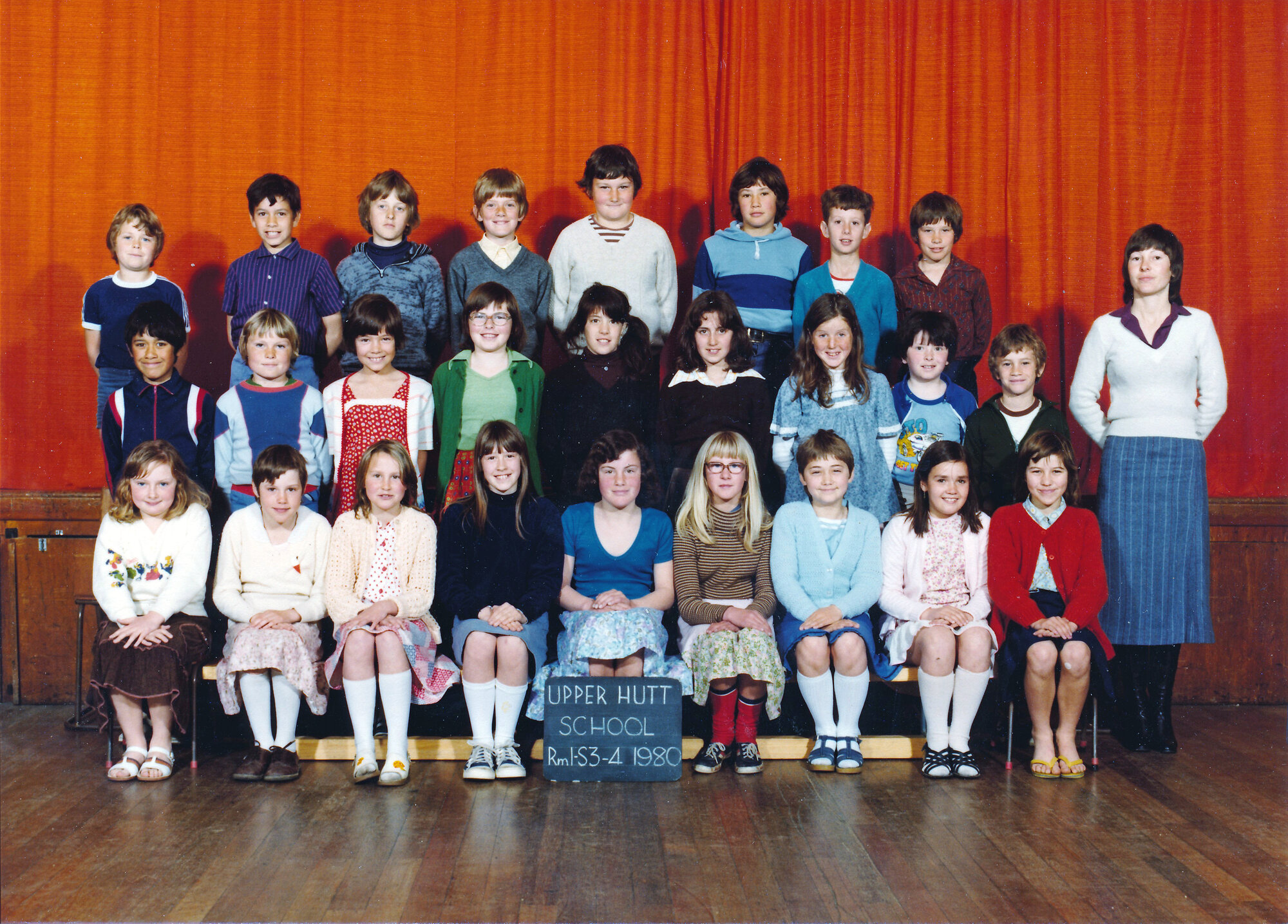 Upper Hutt School, Room 1, Standard 3 and 4; 1980