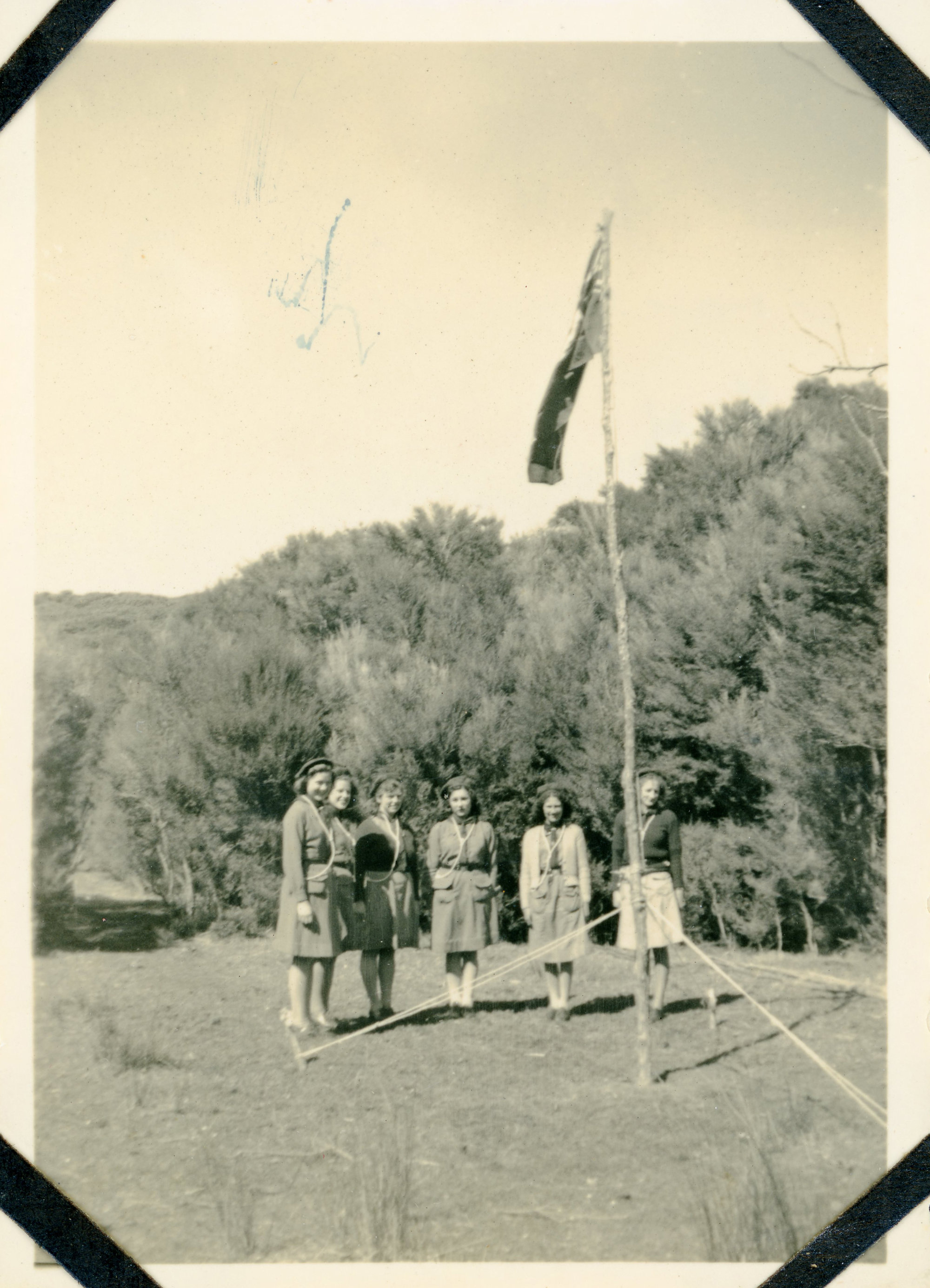 Pencarrow Province Girl Guide Camp at Wainuiomata; 1947
