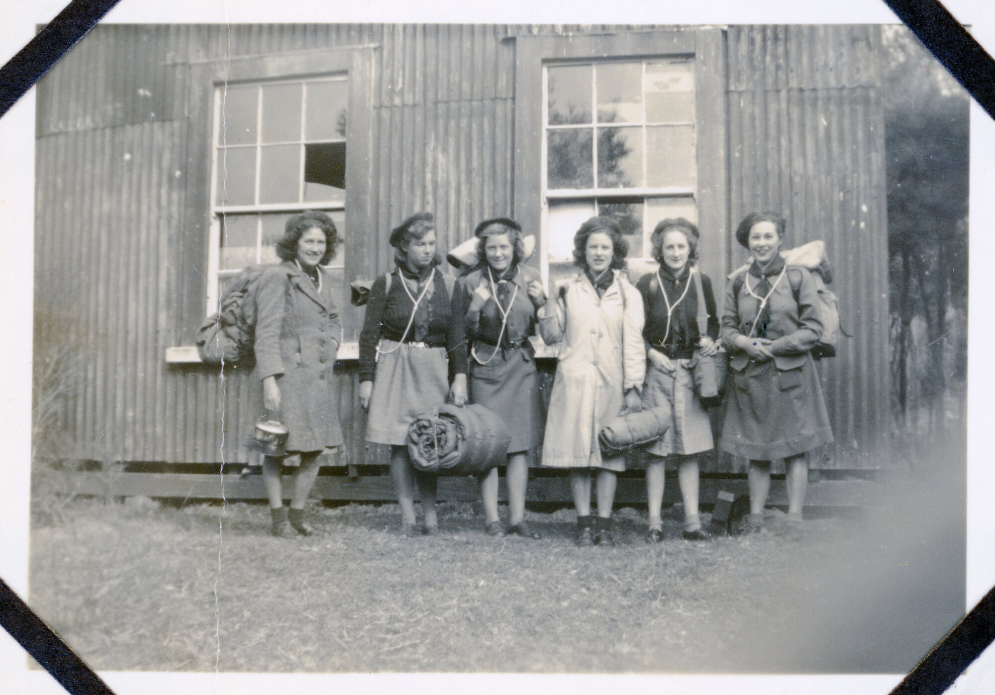 Pencarrow Province Girl Guide Camp at Wainuiomata; 1947