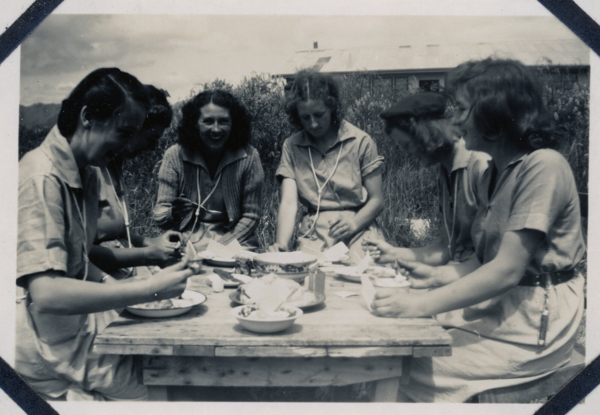 Pencarrow Provinc; Girl Guides; Waikanae Beach Camp; 1947