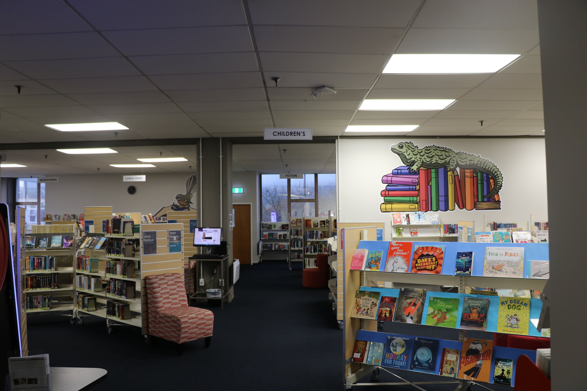 Pop Up Library; CBD Towers; April 2018